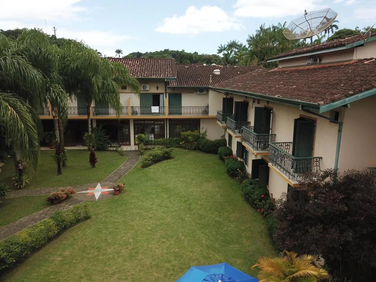 Garden view in Pousada Villa Harmonia