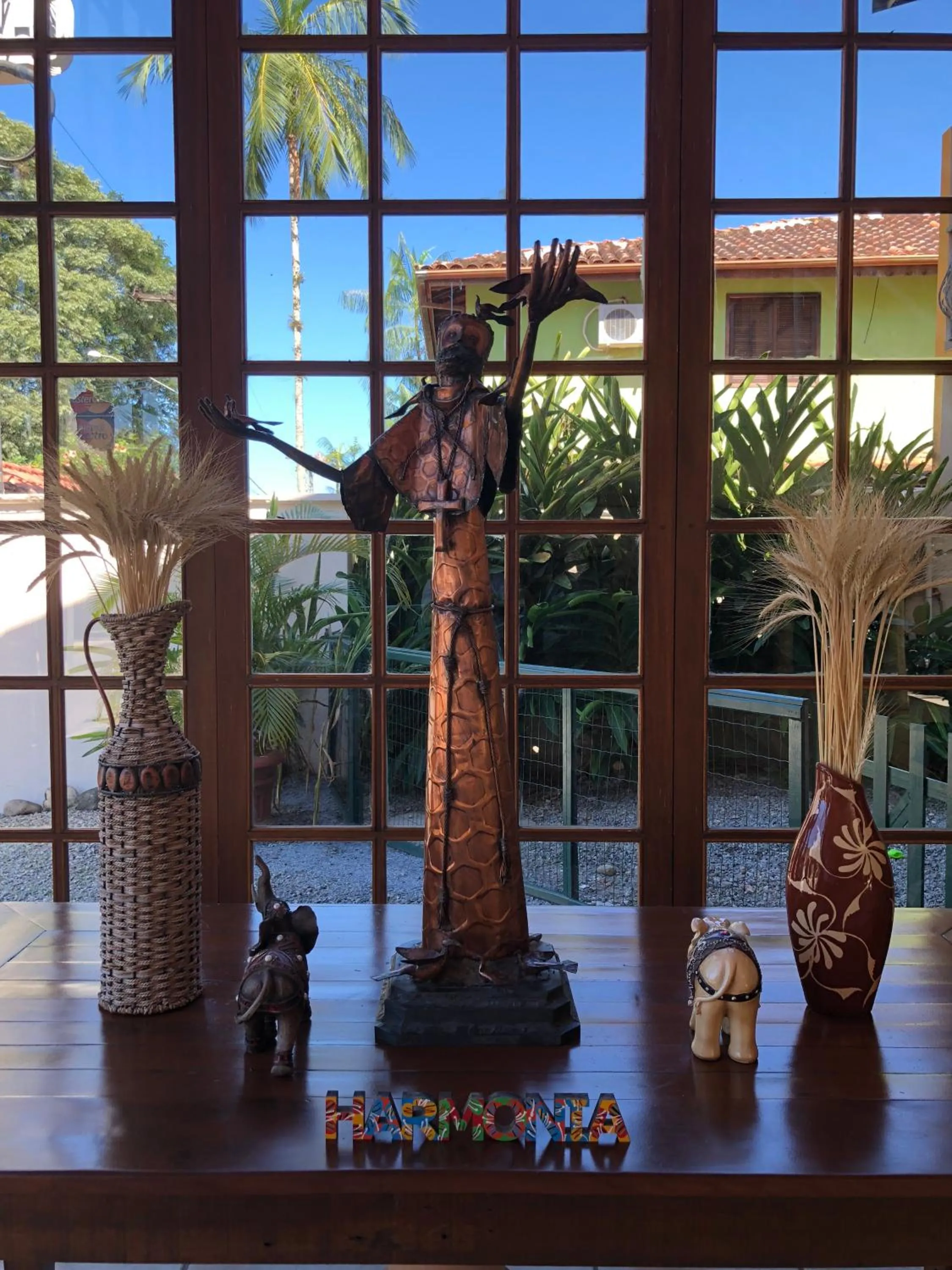 Decorative detail in Pousada Villa Harmonia