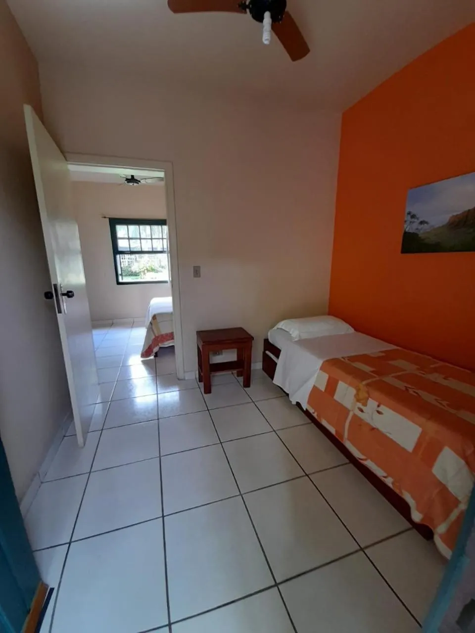 Bed in Pousada Villa Harmonia