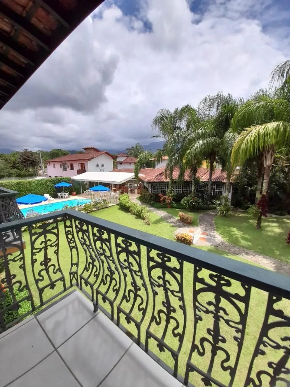 Garden view in Pousada Villa Harmonia