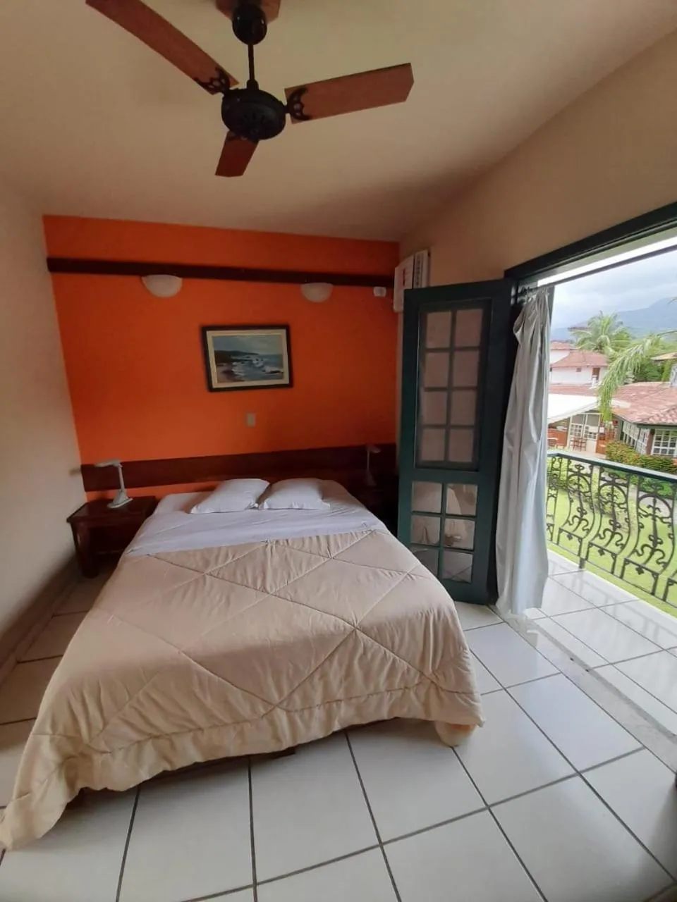 Bed in Pousada Villa Harmonia