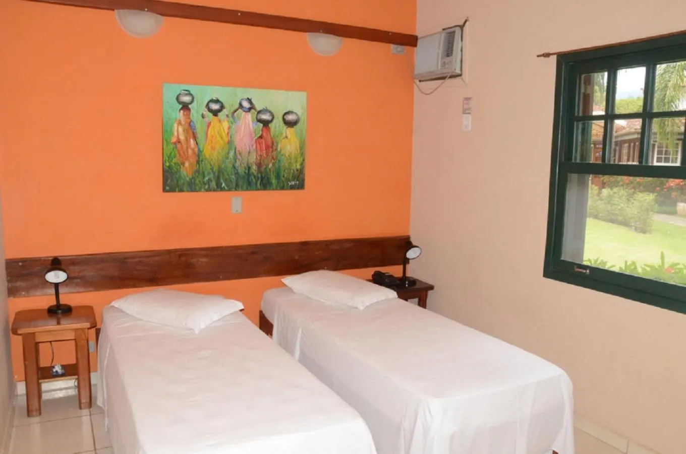 Bed in Pousada Villa Harmonia