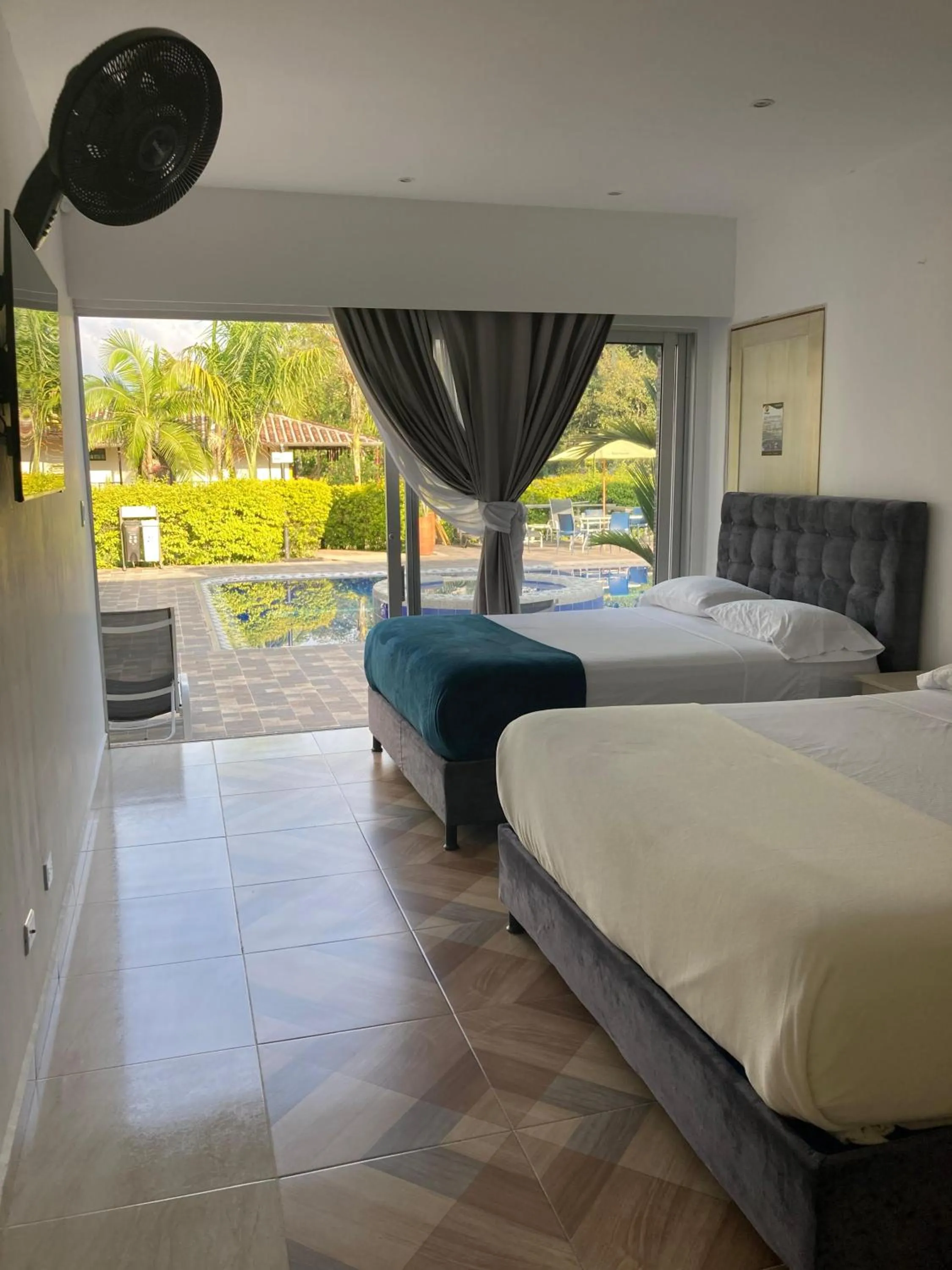 Double Room with Balcony - single occupancy in Villa Thiago Finca