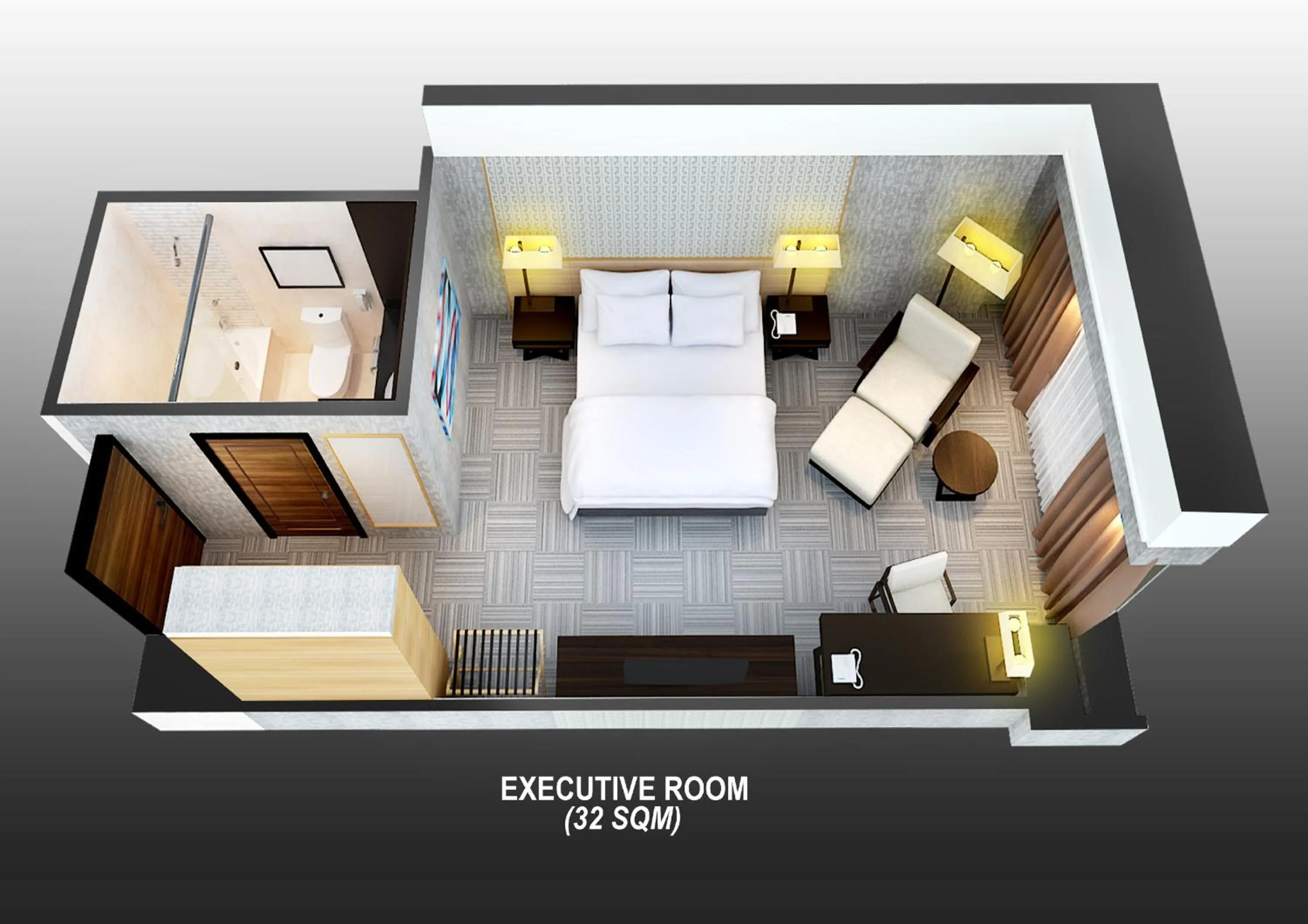 Floor plan in Grand Mercure Singapore Roxy