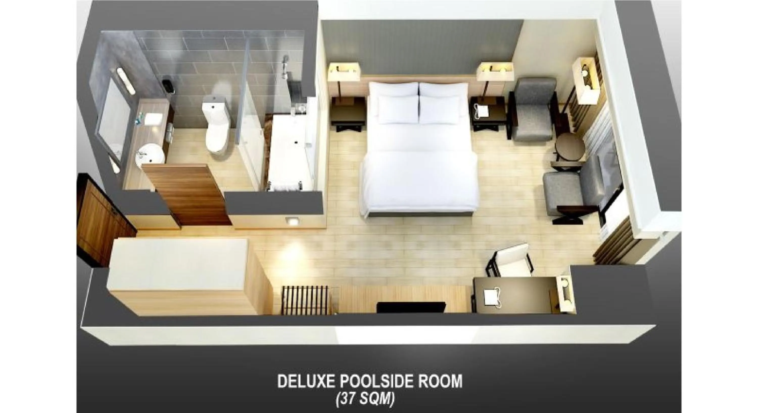 Floor plan in Grand Mercure Singapore Roxy