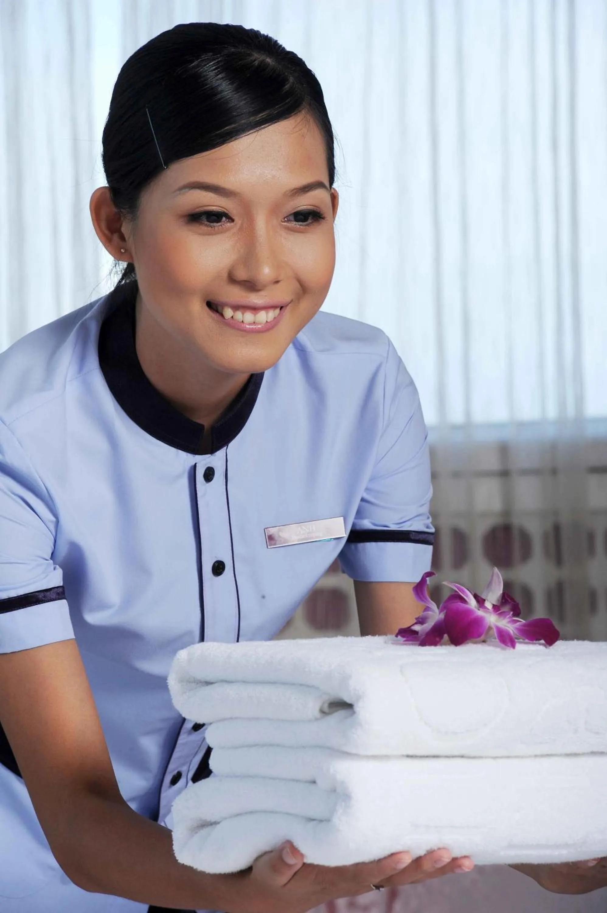 People in Orchid Hotel