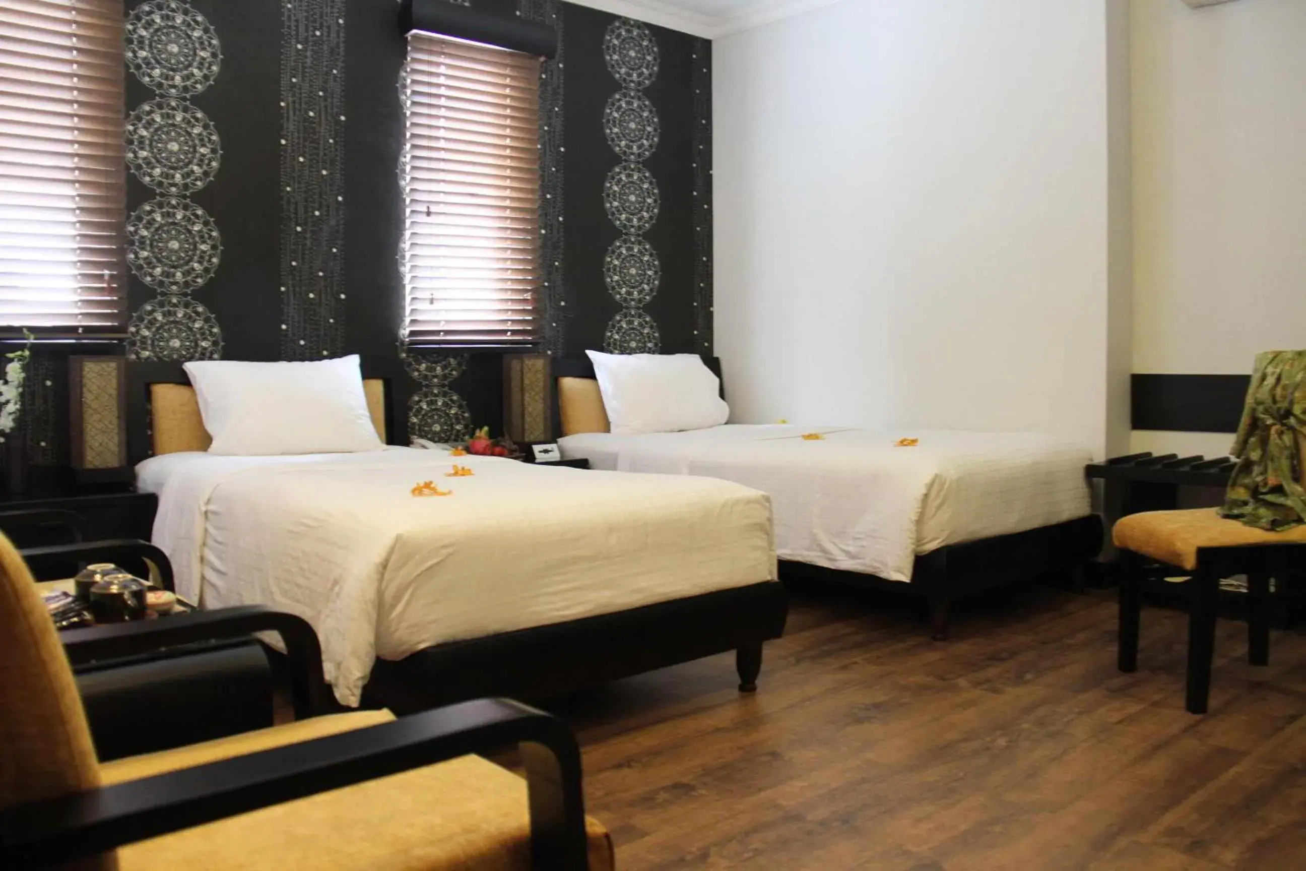 Bedroom, Bed in Orchid Hotel Bedroom, Bed in Orchid Hotel