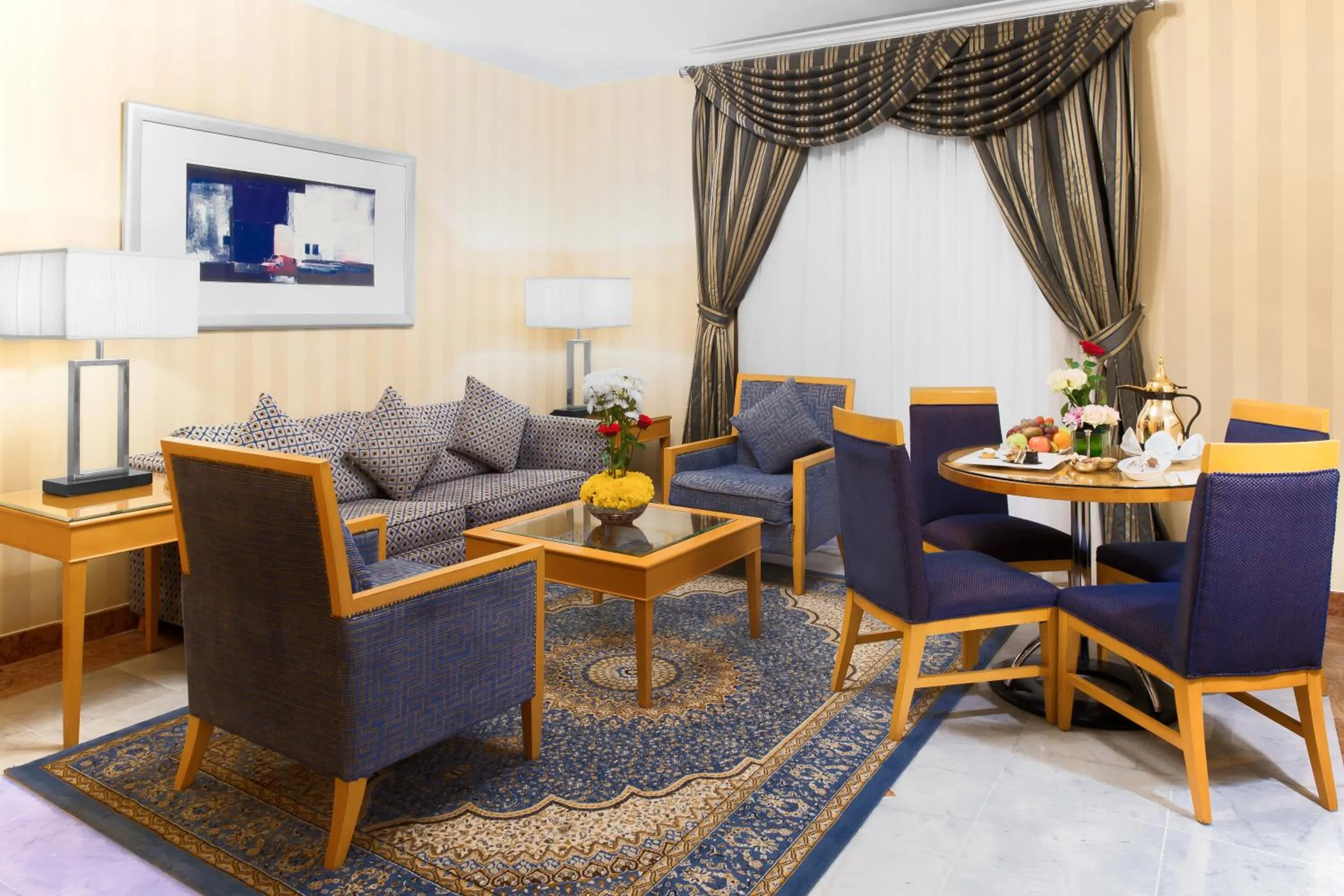 Living room in Makkah Towers