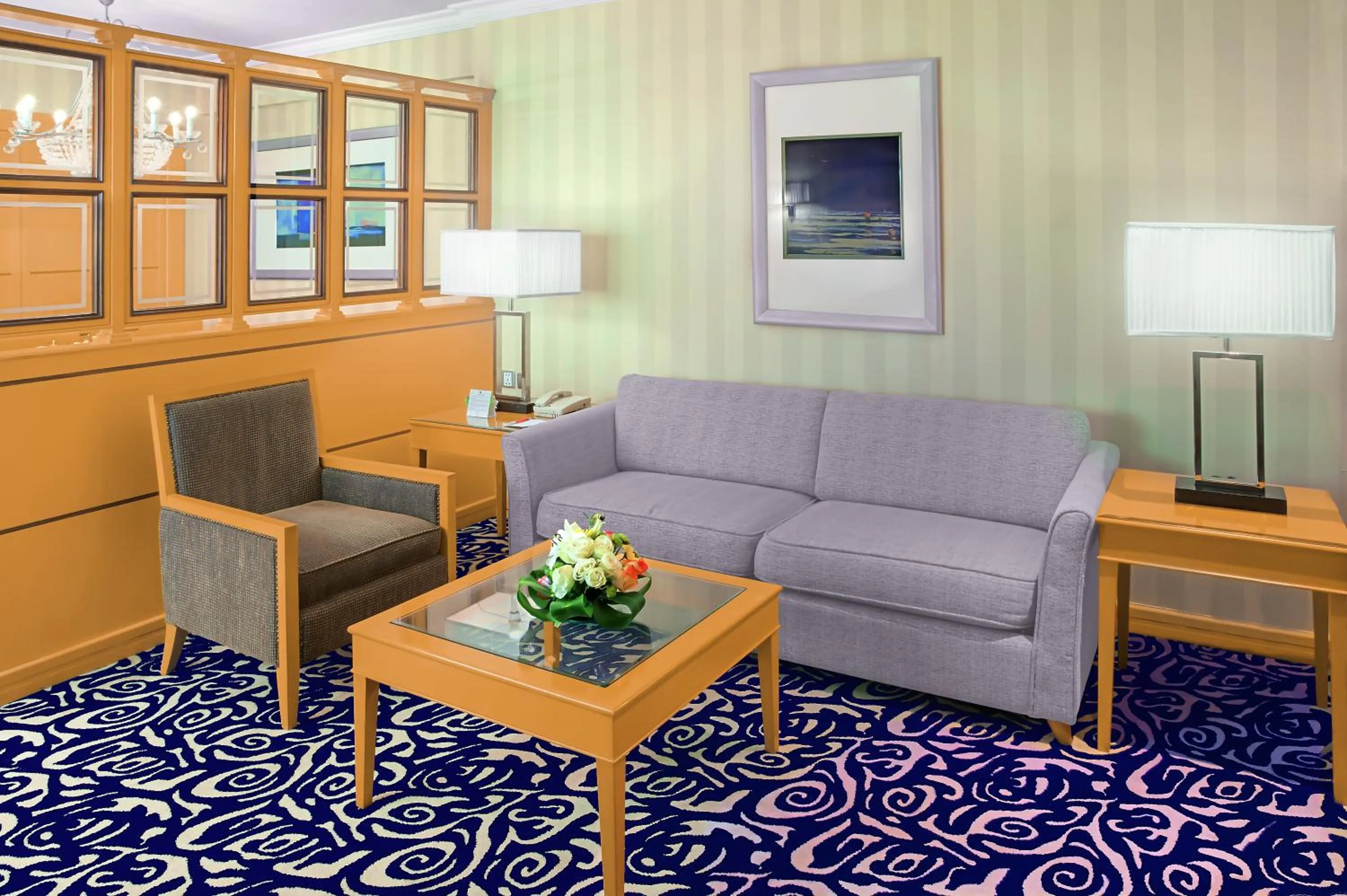 Living room in Makkah Towers