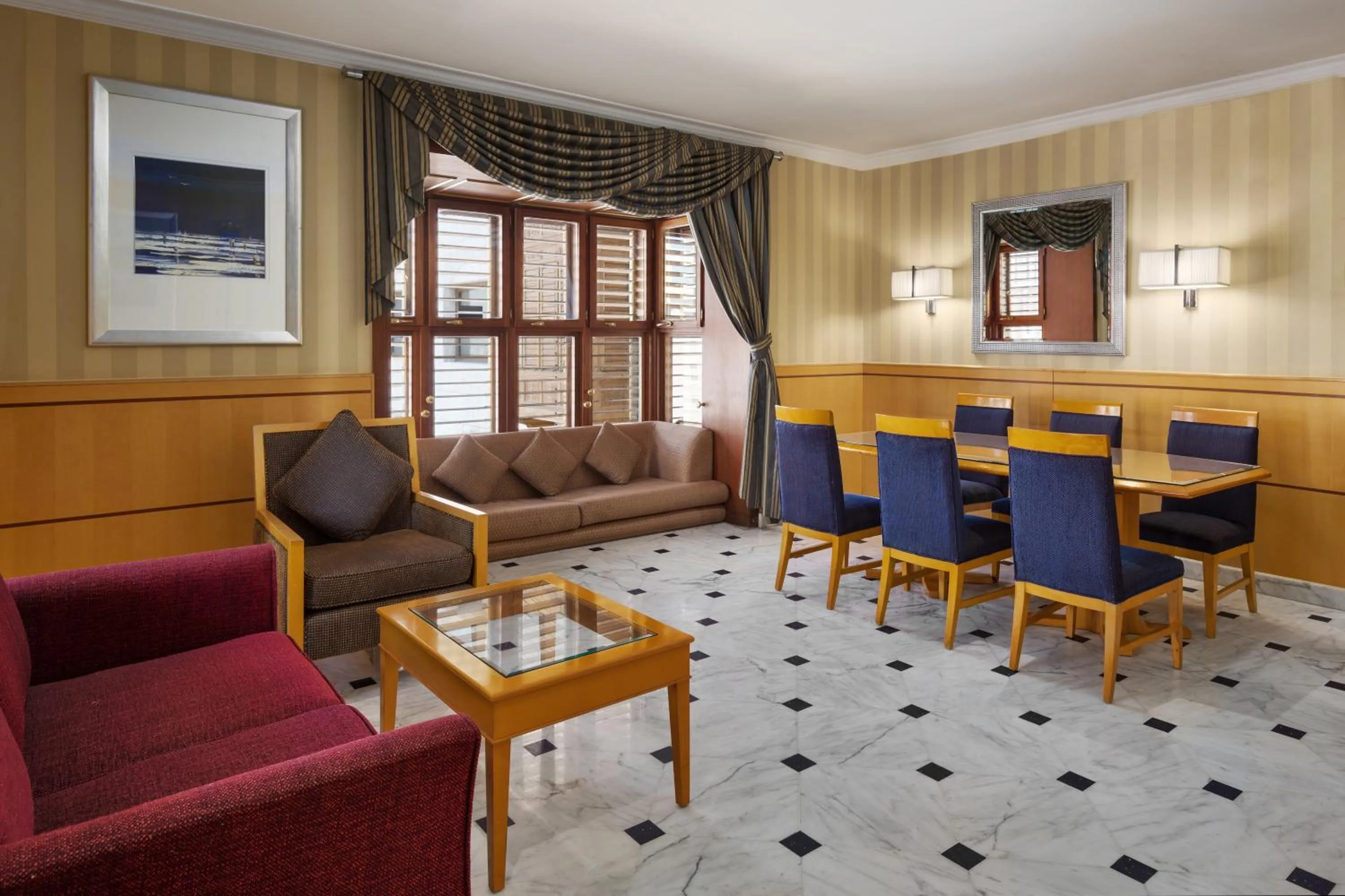 Living room in Makkah Towers