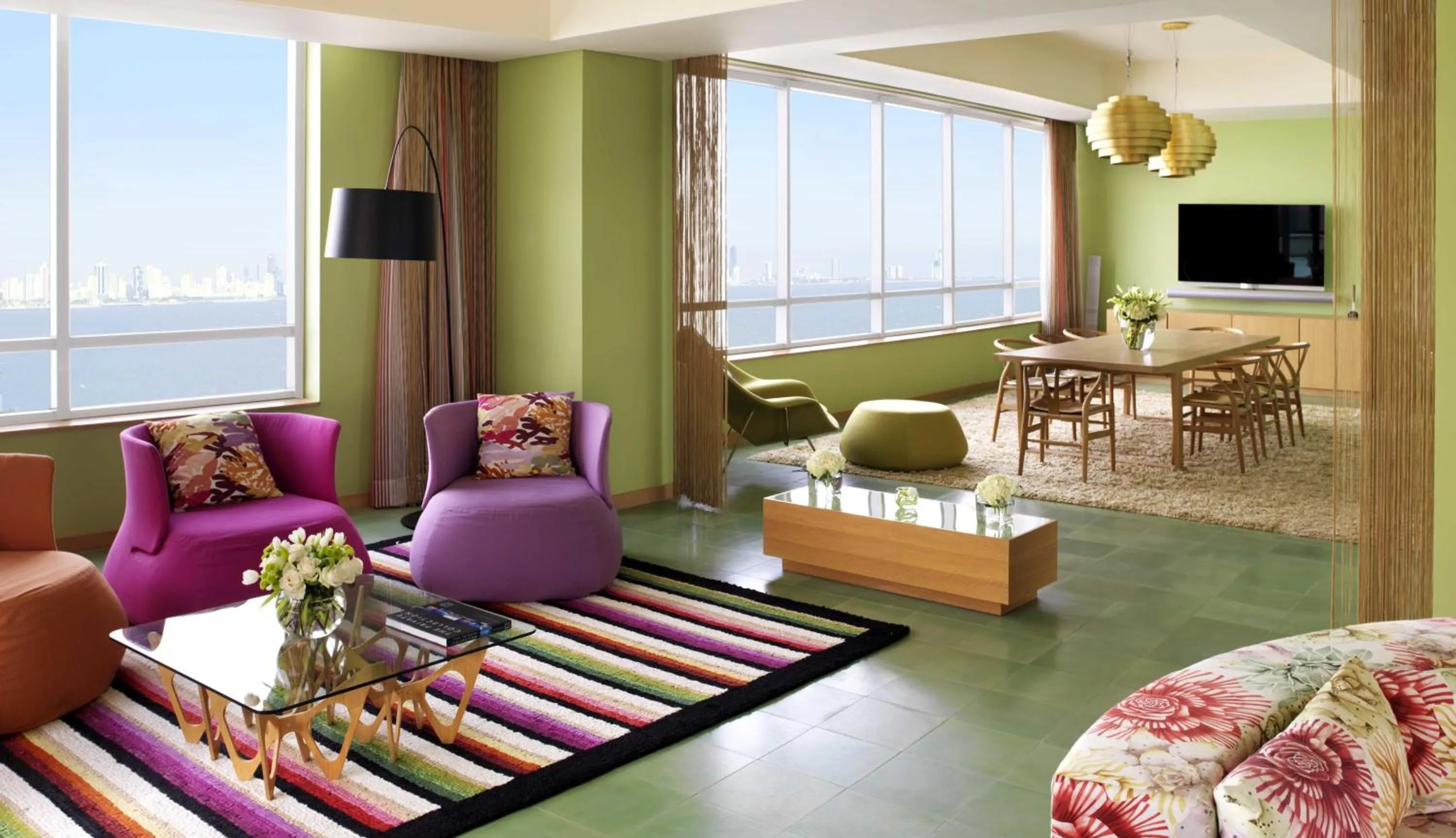 Living room in Symphony Style Hotel Kuwait