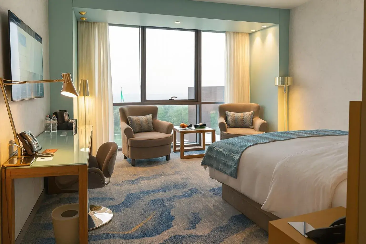 Bed in Symphony Style Hotel Kuwait Bed in Symphony Style Hotel Kuwait