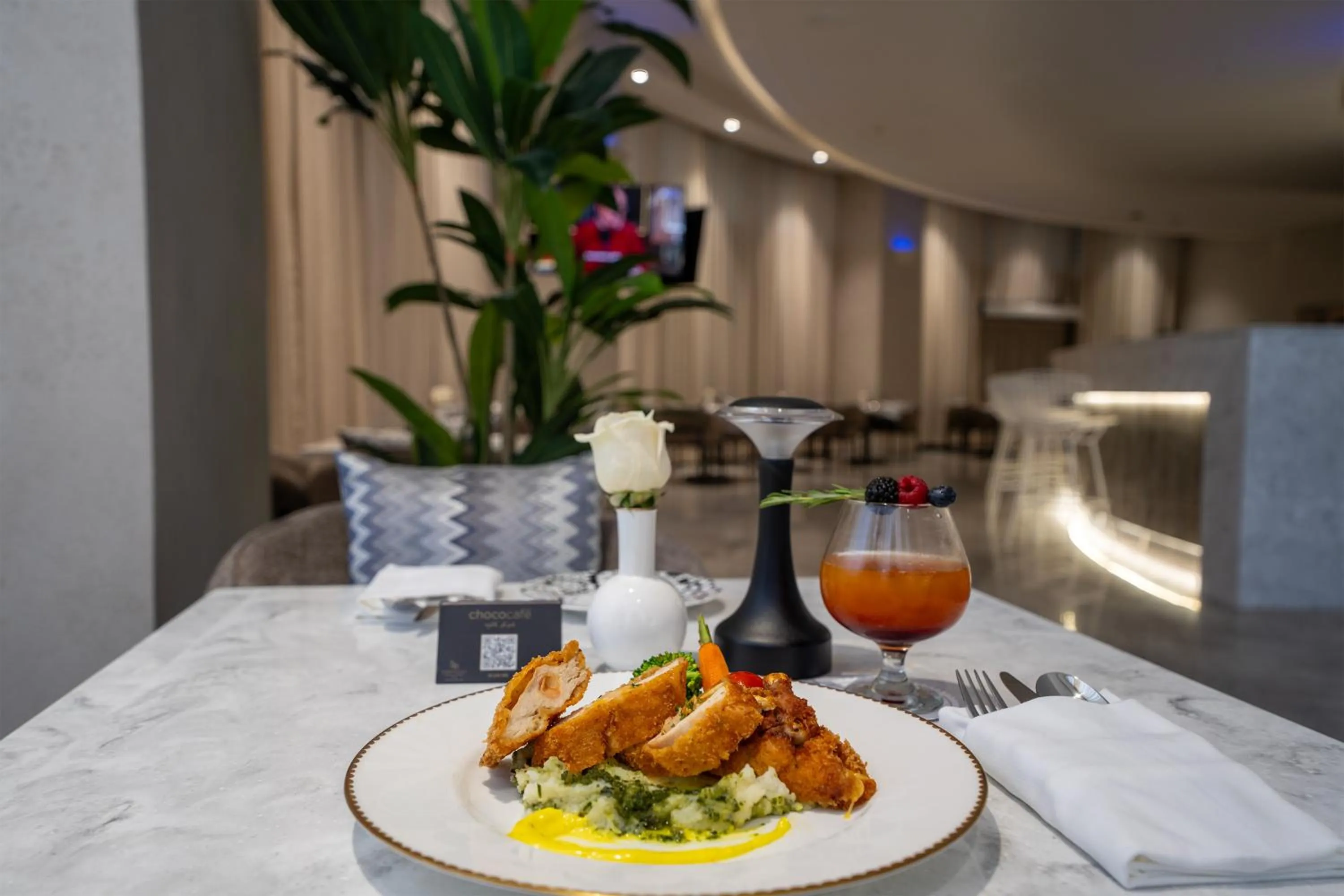 Food close-up in Symphony Style Hotel Kuwait