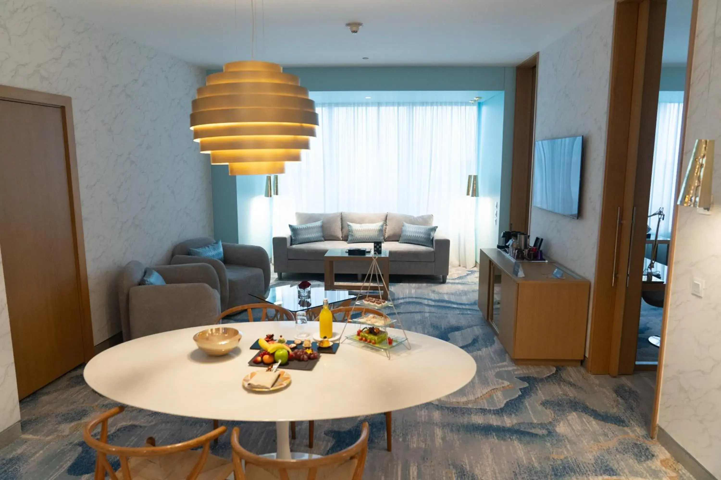 Living room in Symphony Style Hotel Kuwait Living room in Symphony Style Hotel Kuwait