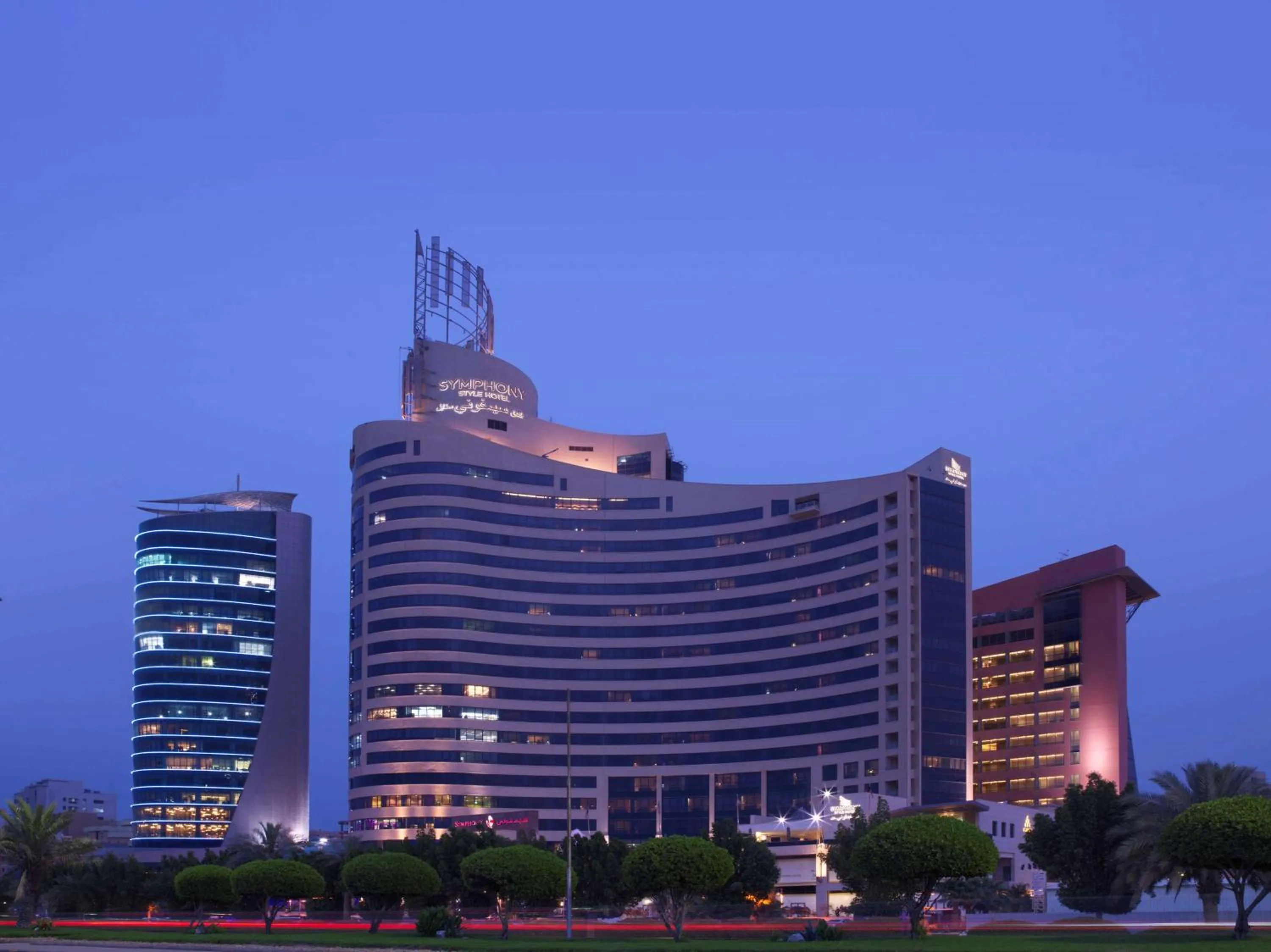 Property building in Symphony Style Hotel Kuwait