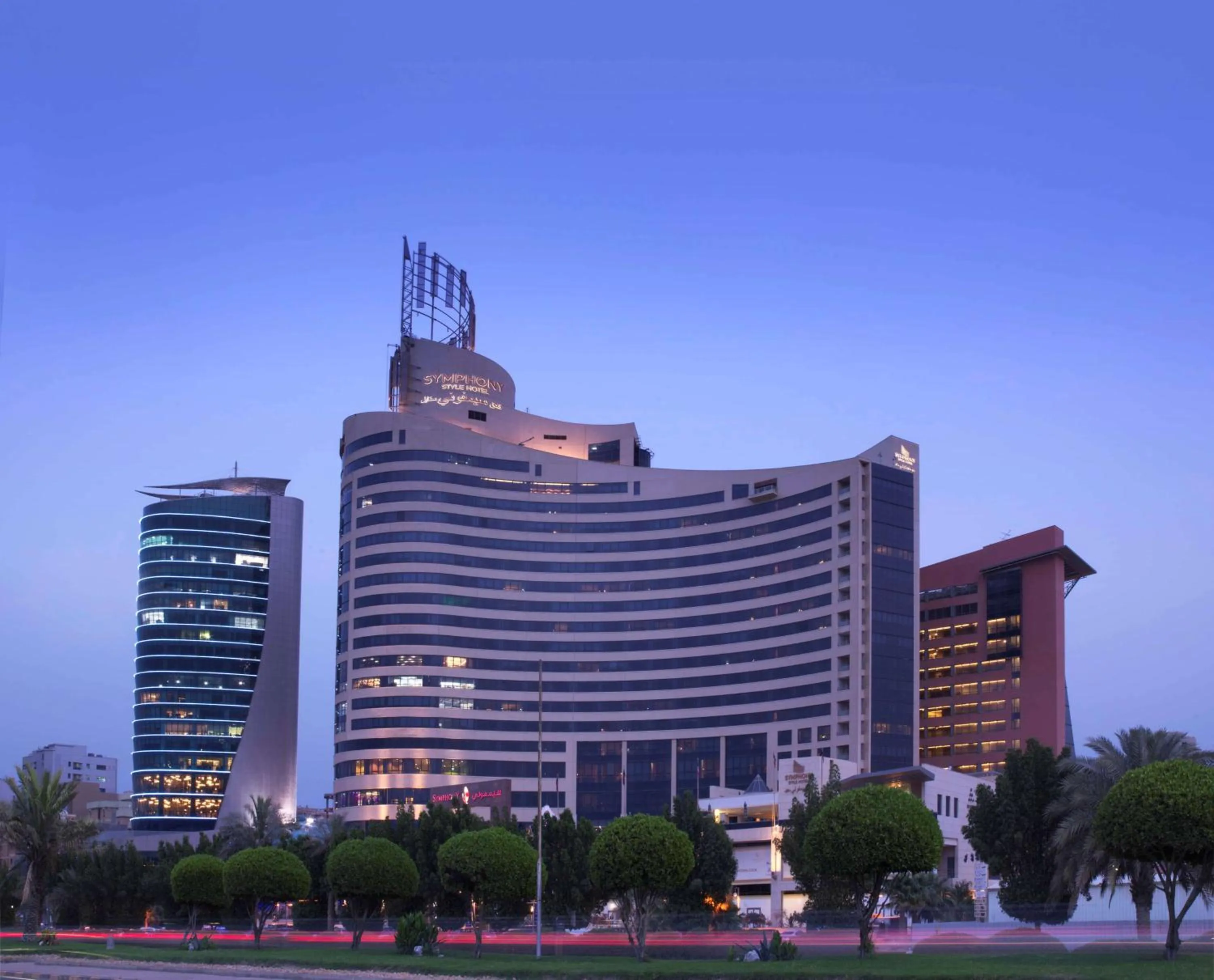 Property building in Symphony Style Hotel Kuwait