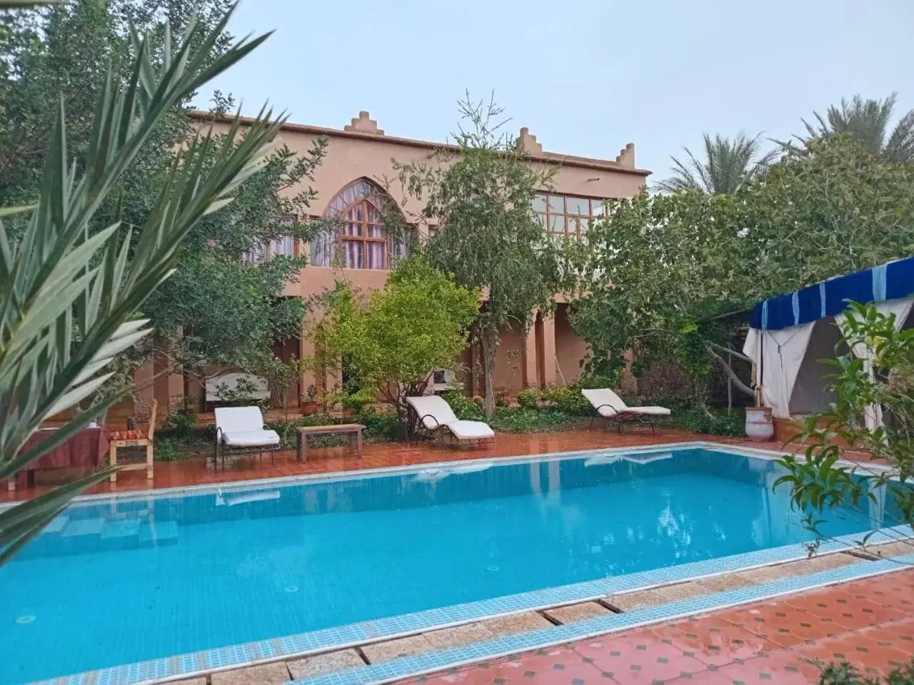 Garden view in Bassatine Skoura Garden view in Bassatine Skoura