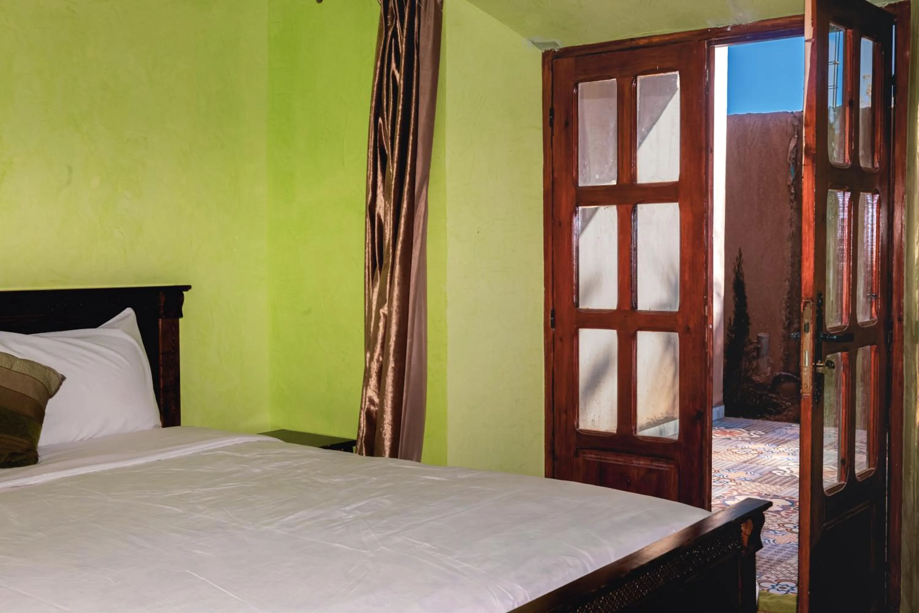 Patio, Bed in Bassatine Skoura