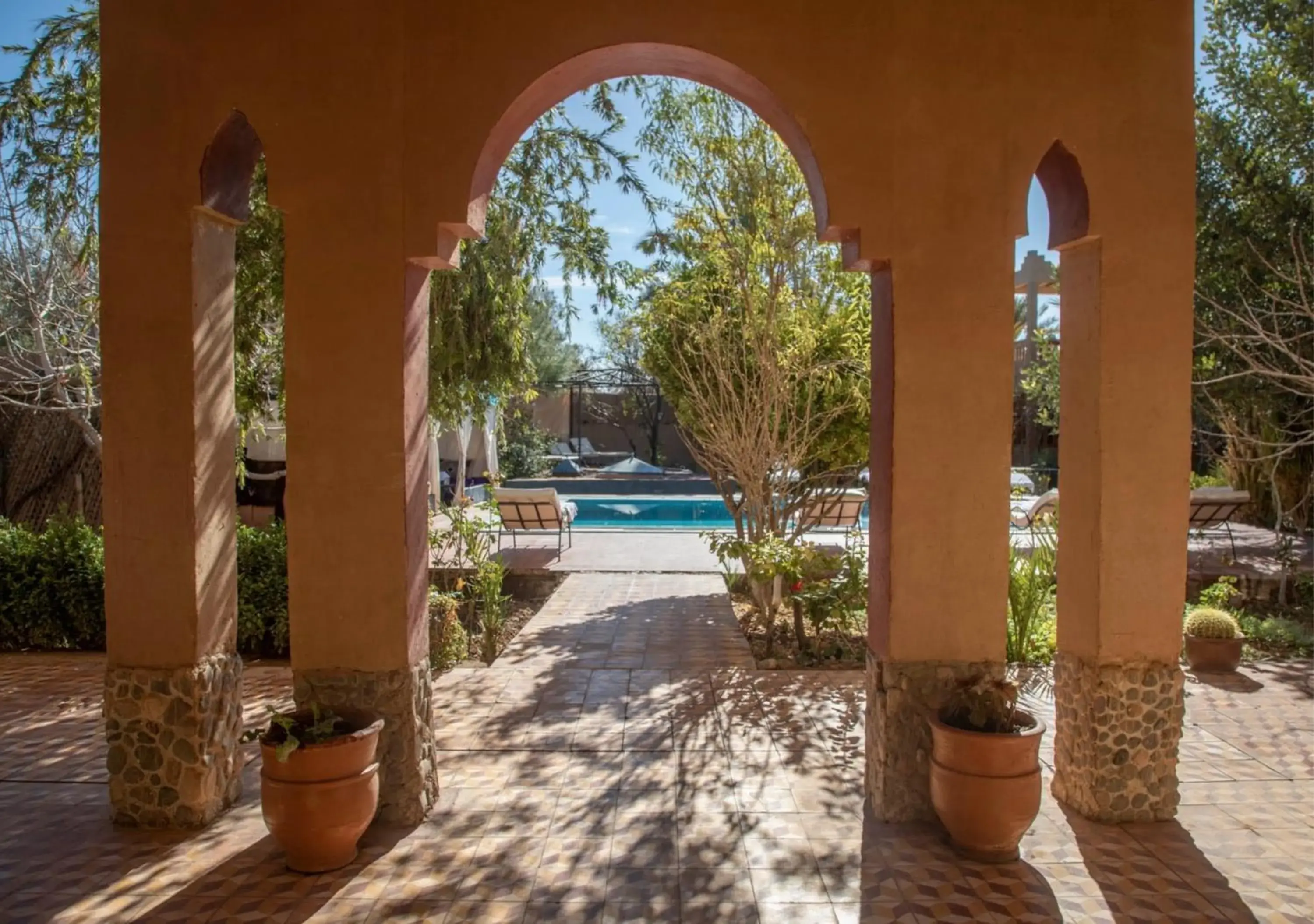 Patio in Bassatine Skoura Patio in Bassatine Skoura