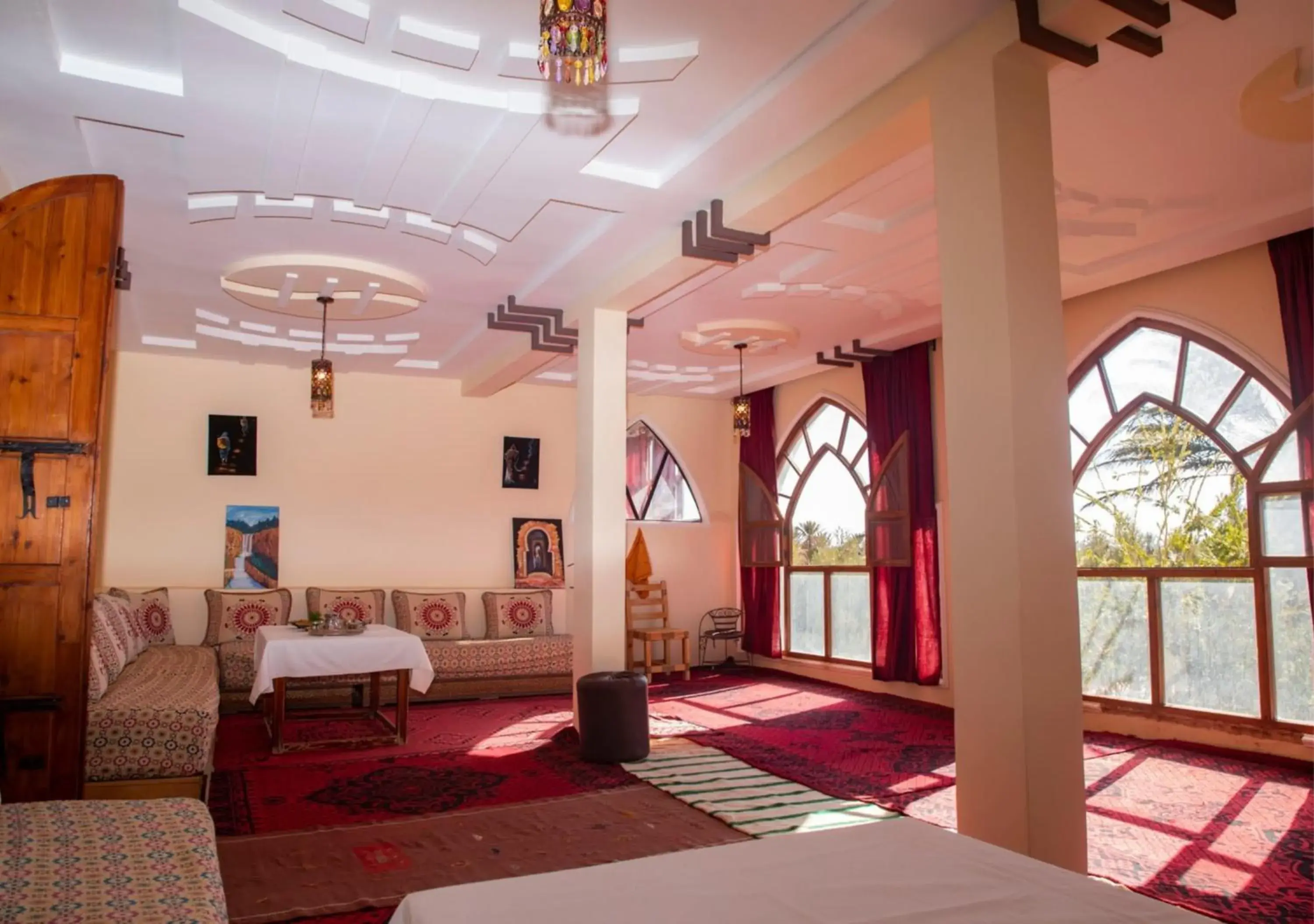 Patio, Bed in Bassatine Skoura Patio, Bed in Bassatine Skoura