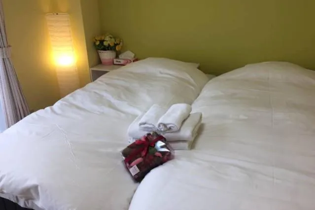 Bed in Ogi-Ohashi Apartment