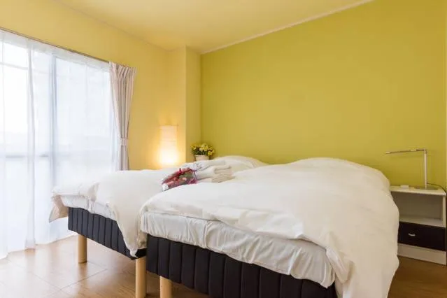 Bed in Ogi-Ohashi Apartment