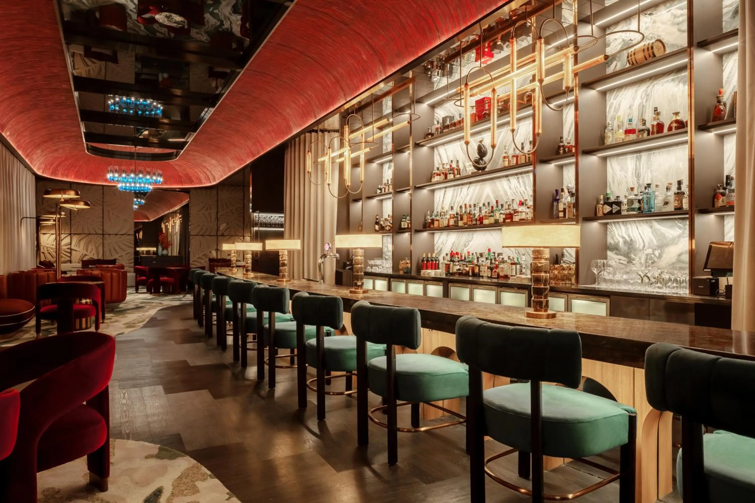 Lounge or bar in Pan Pacific Singapore