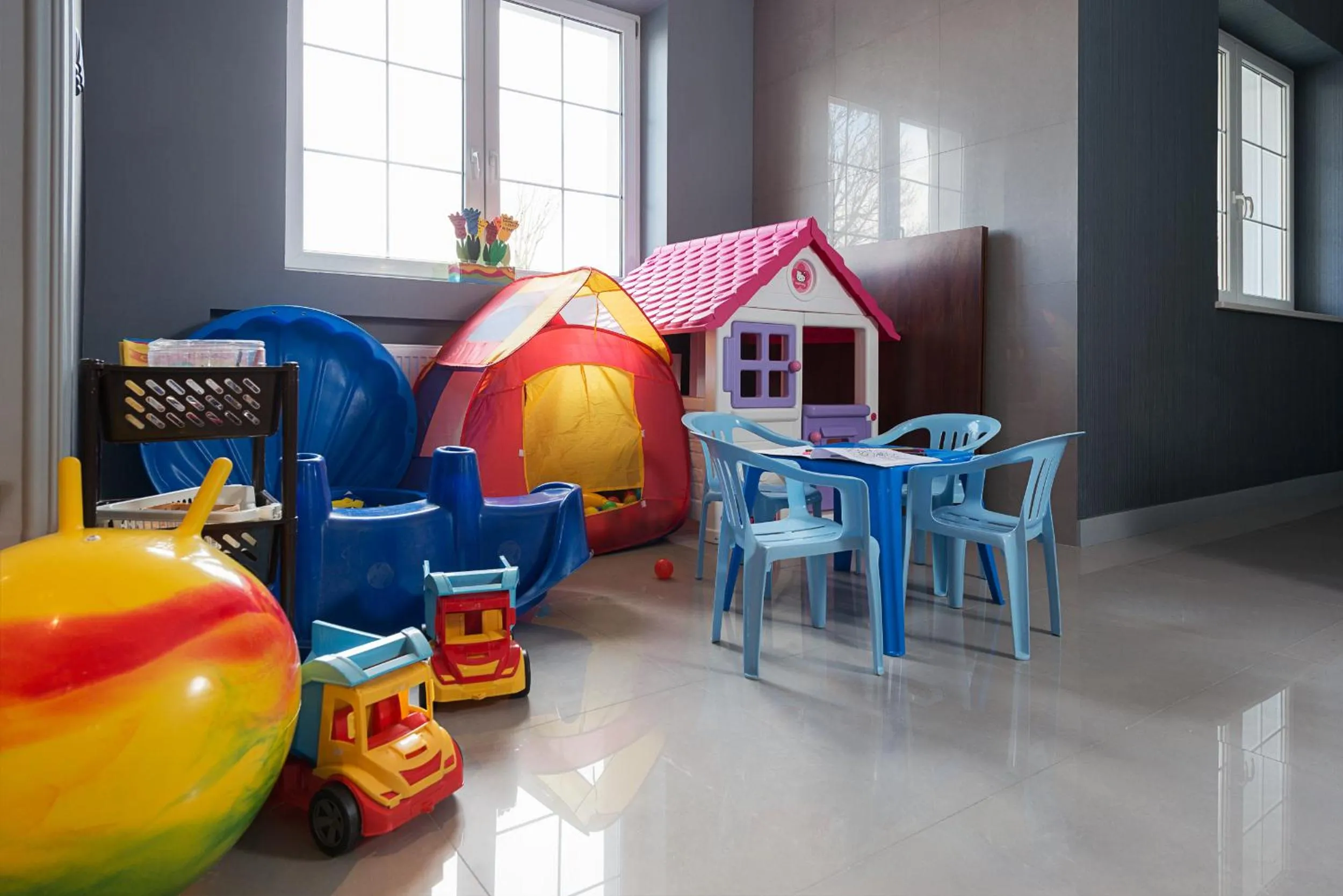 Children play ground in Willa Dalia