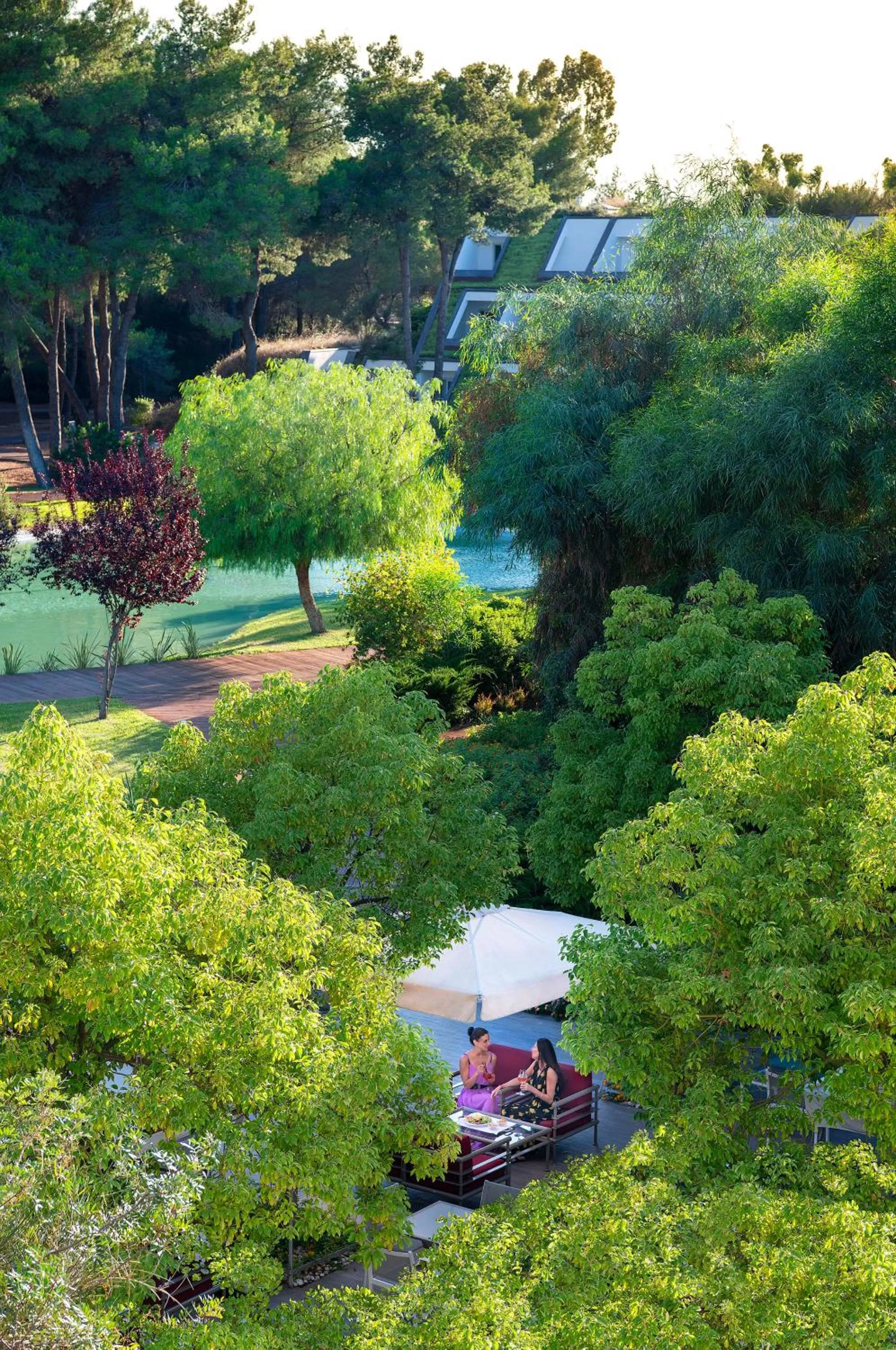 Patio in Ethra Reserve Kalidria