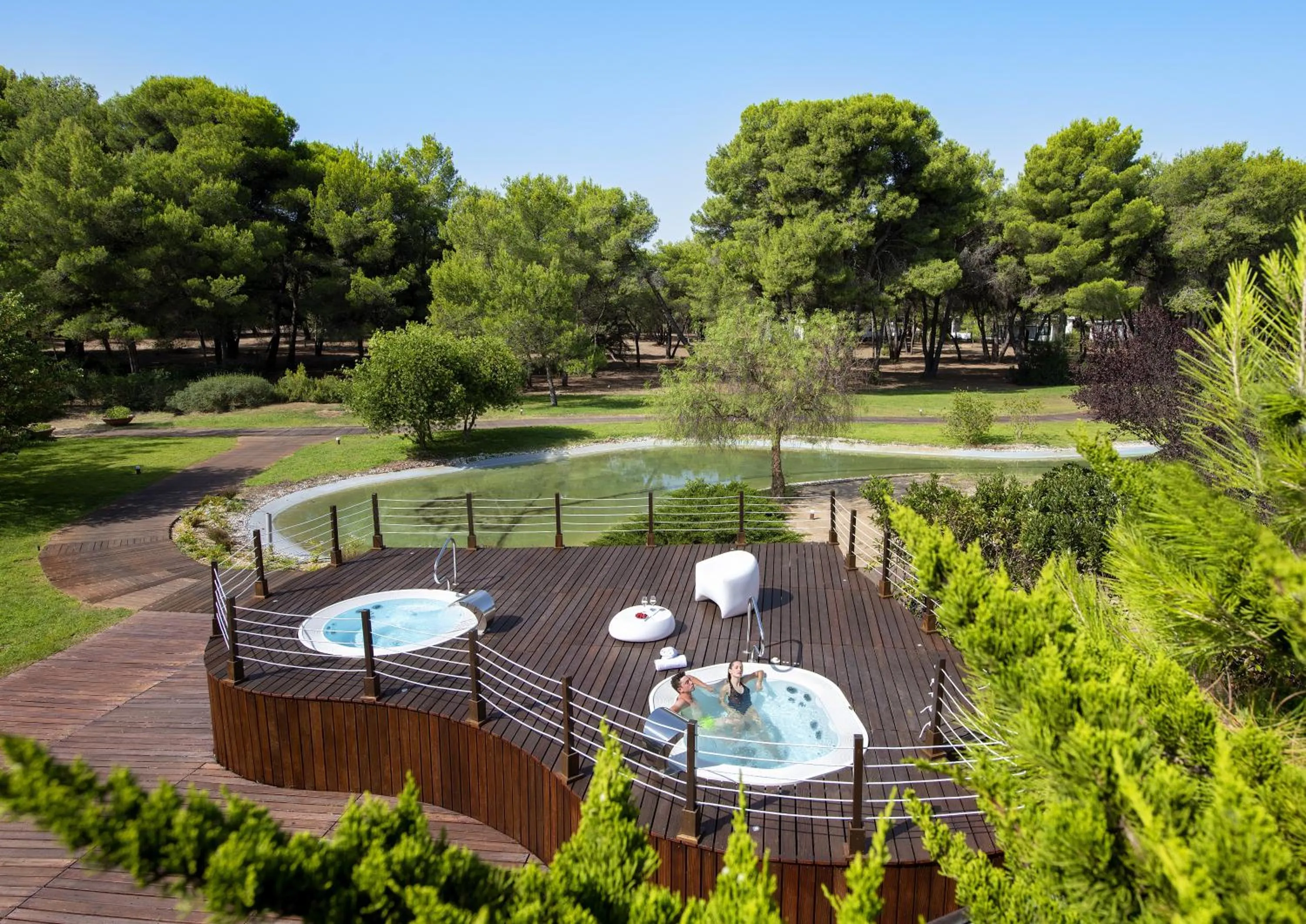 Hot Tub in Ethra Reserve Kalidria