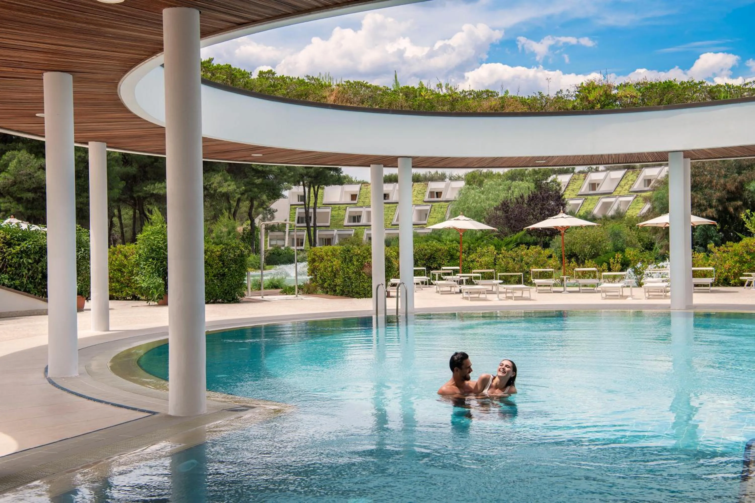 Swimming pool in Ethra Reserve Kalidria