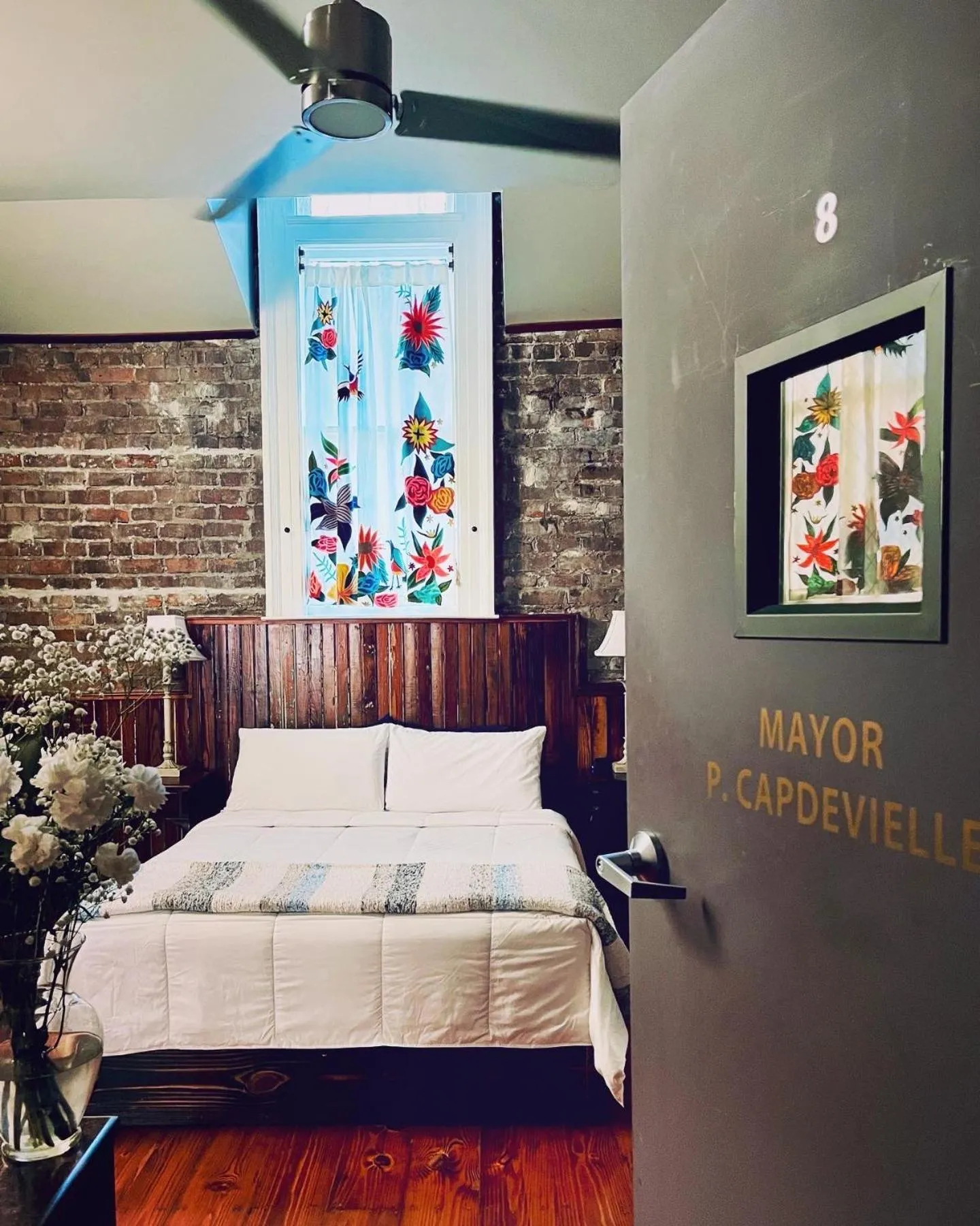 Bed in Inn at the Old Jail