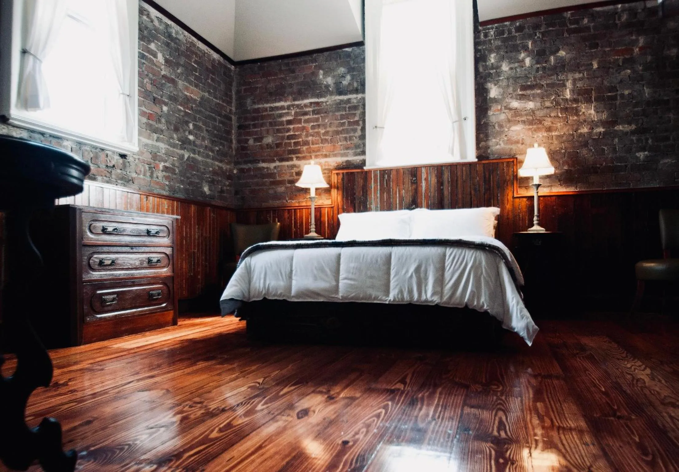 Bed in Inn at the Old Jail