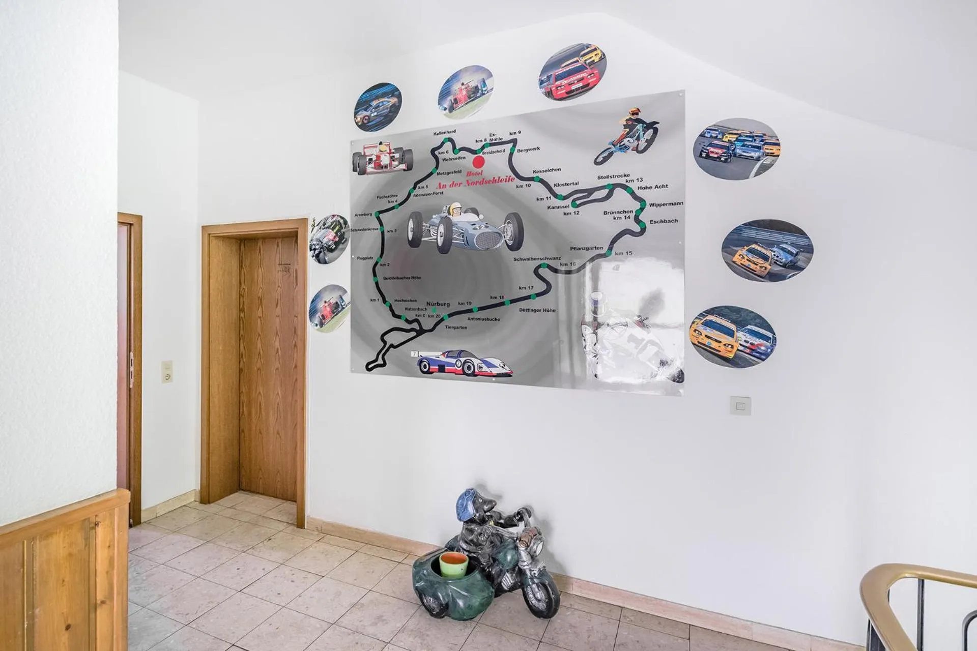 View (from property/room) in Hotel an der Nordschleife