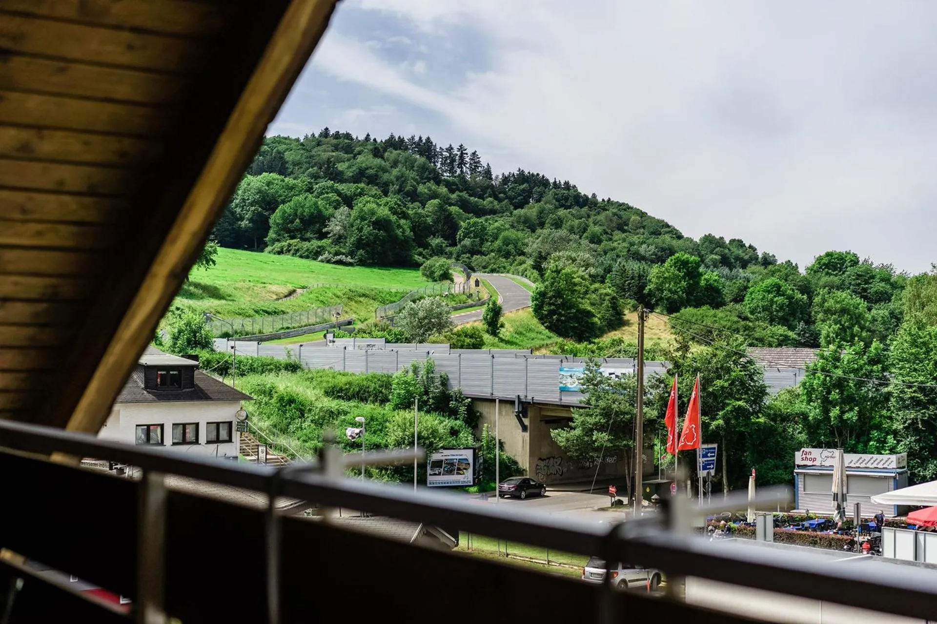 Balcony/Terrace in Hotel an der Nordschleife