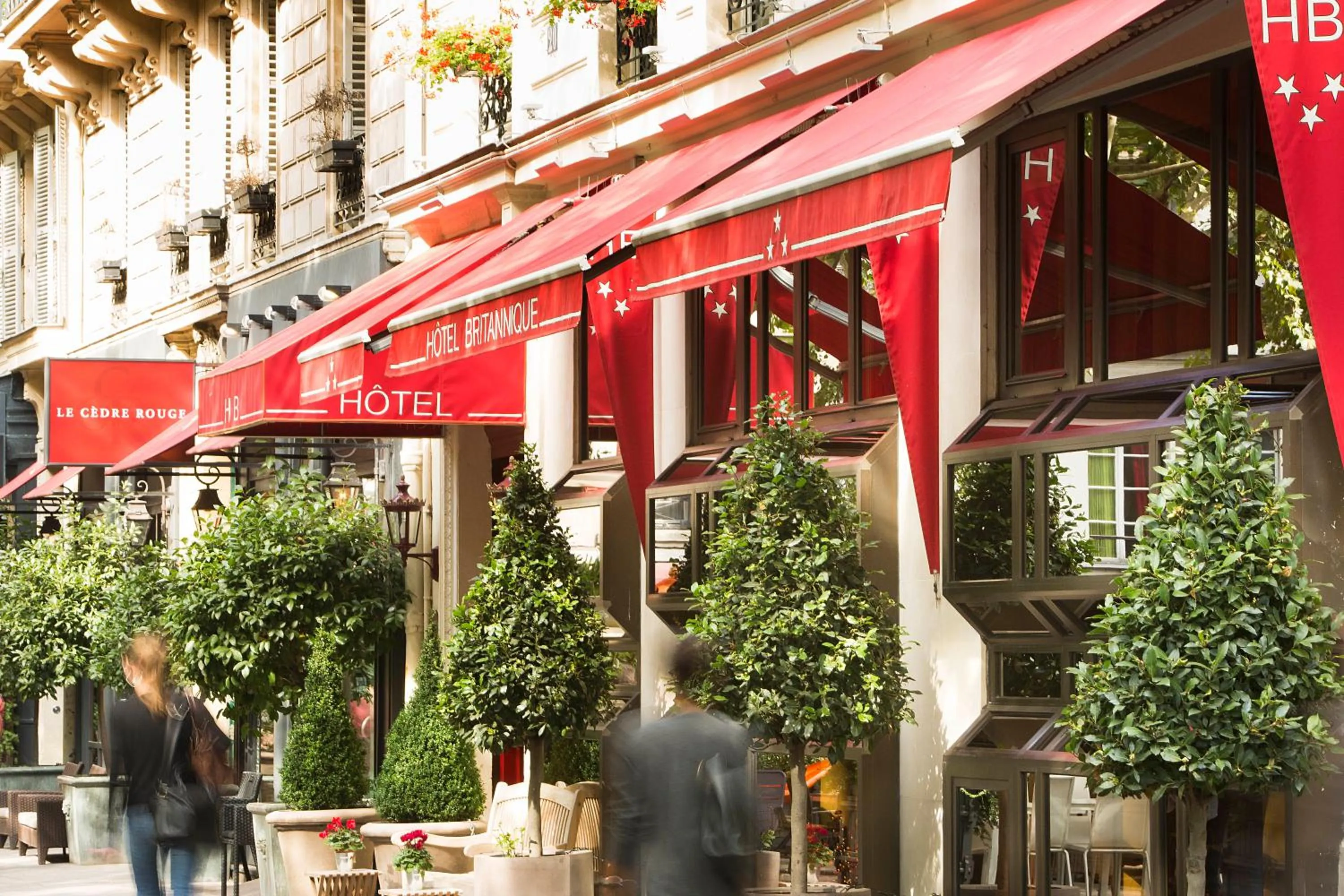 Facade/entrance in Hotel Britannique