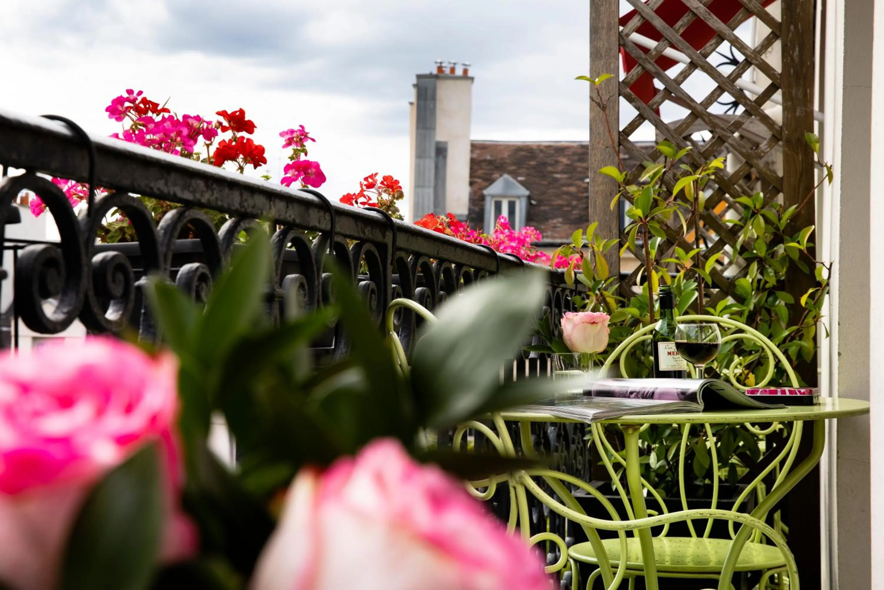 Balcony/Terrace in Hotel Britannique