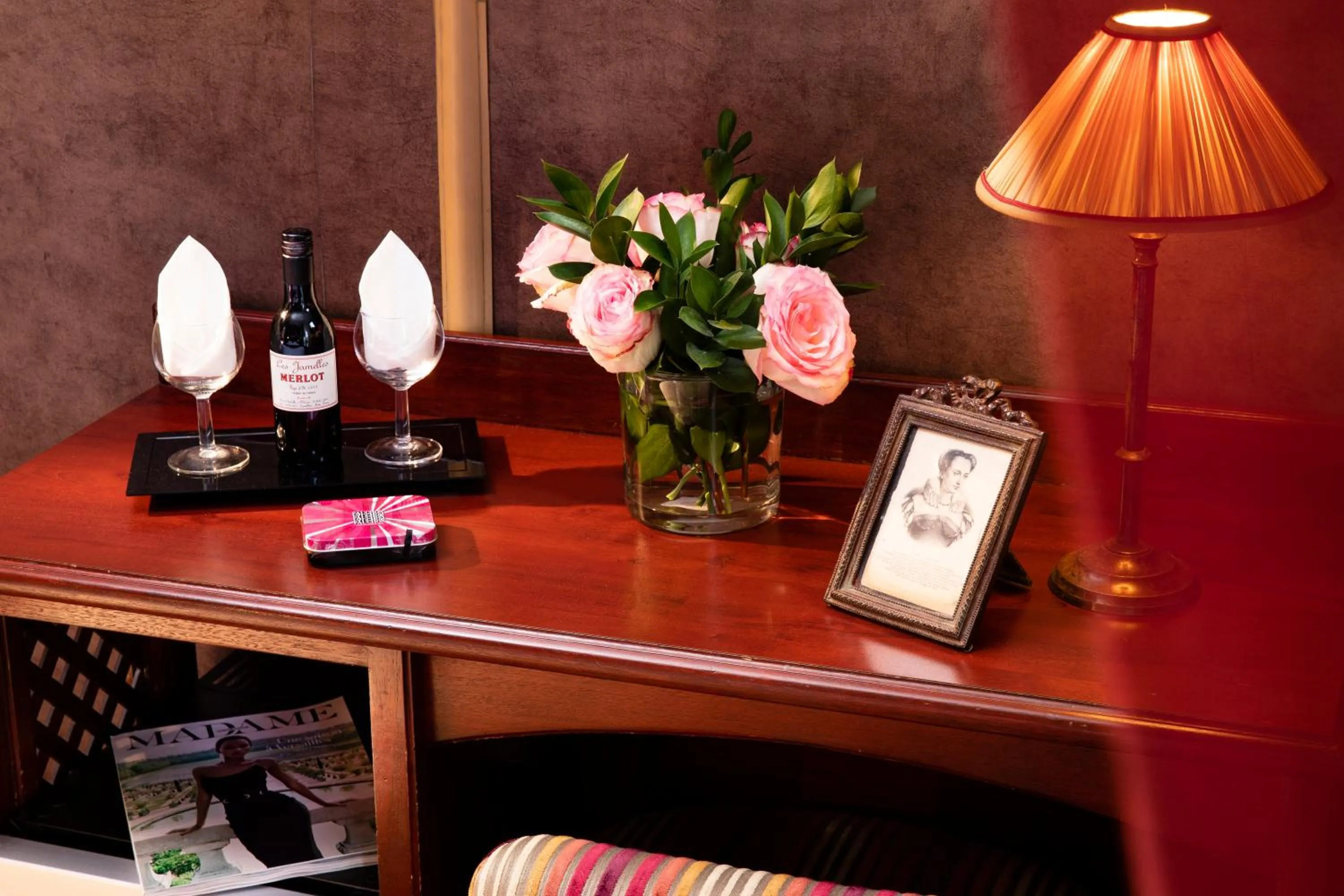 Alcoholic drinks in Hotel Britannique