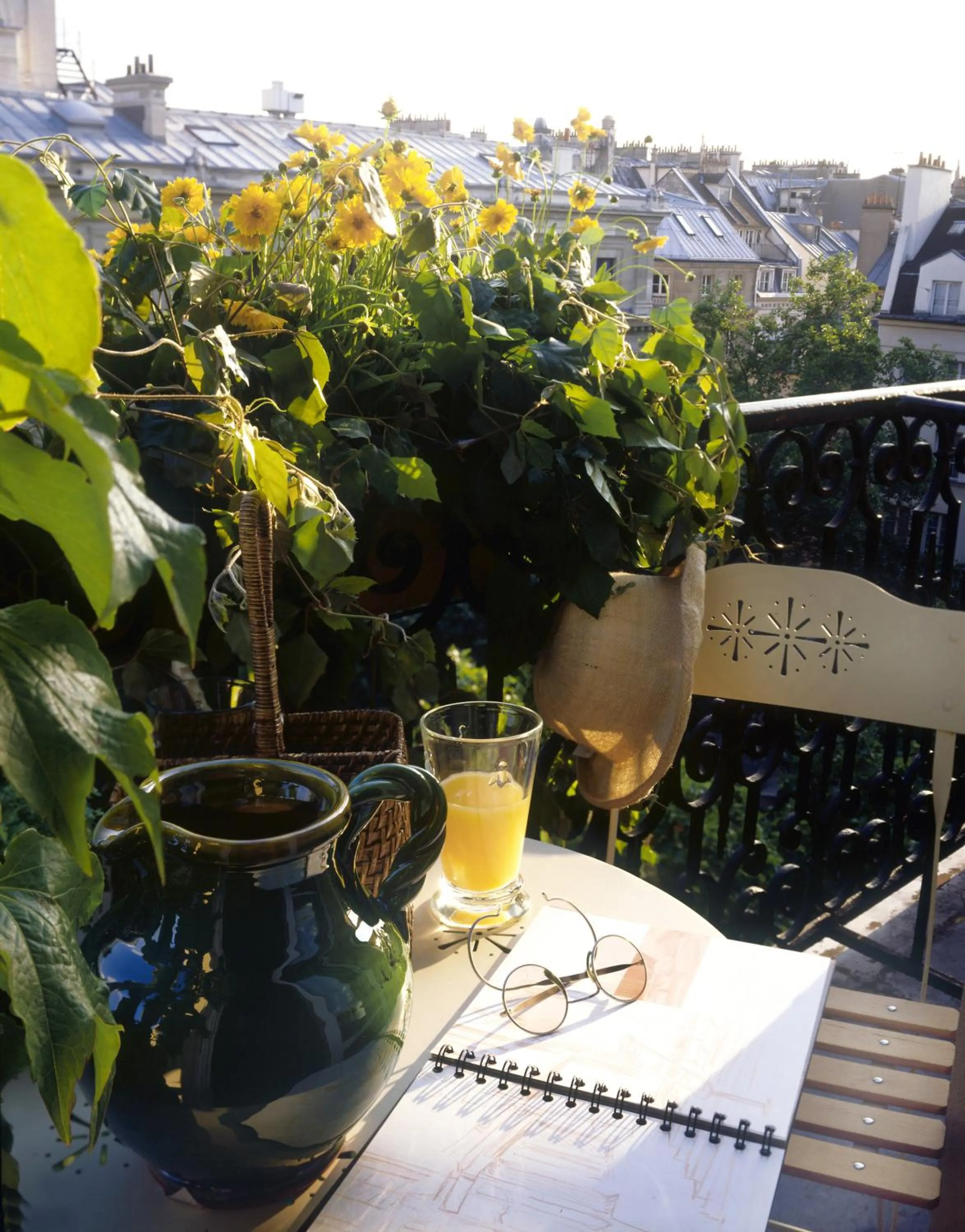 Balcony/Terrace in Hotel Britannique