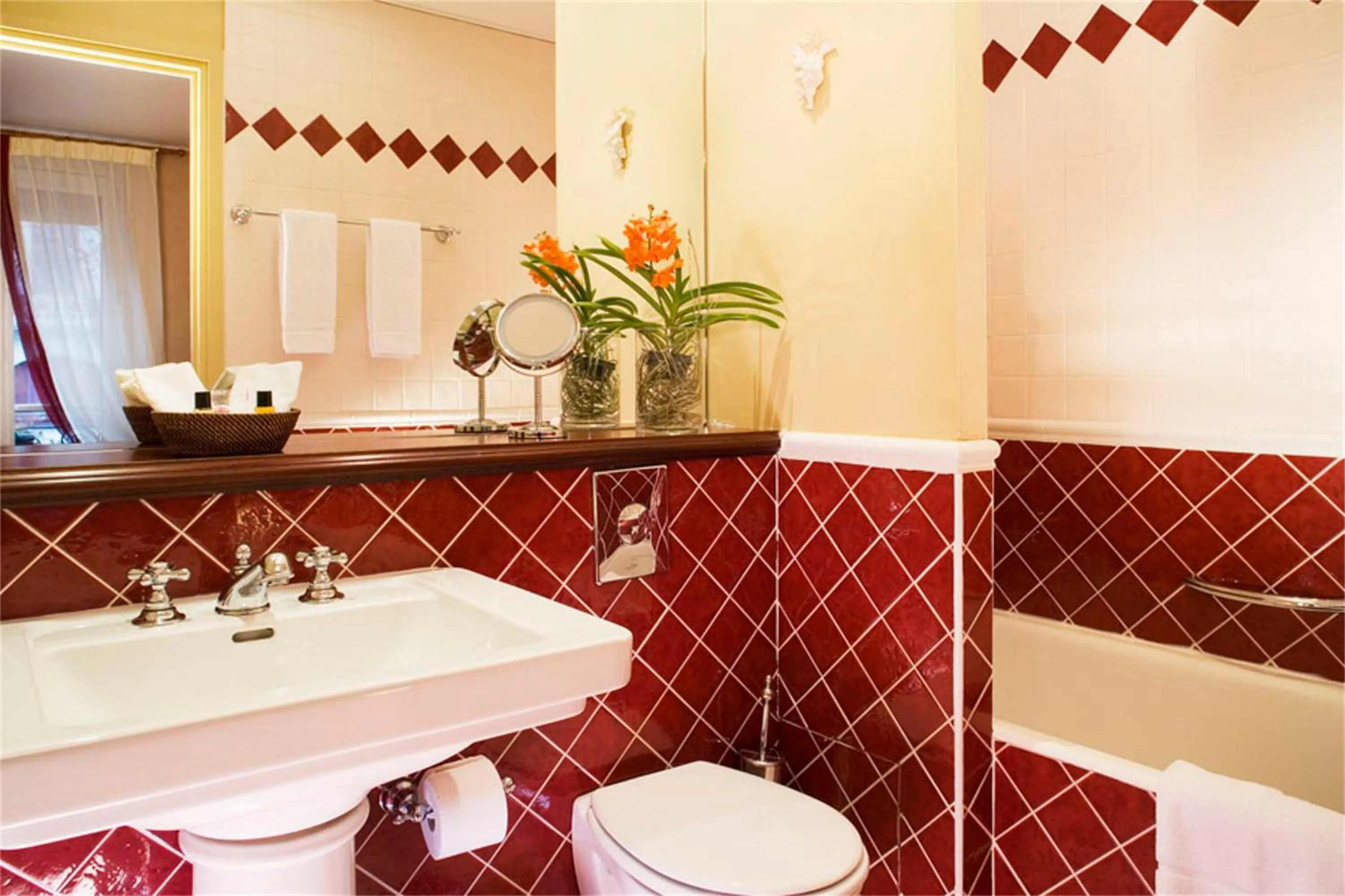 Toilet in Hotel Britannique