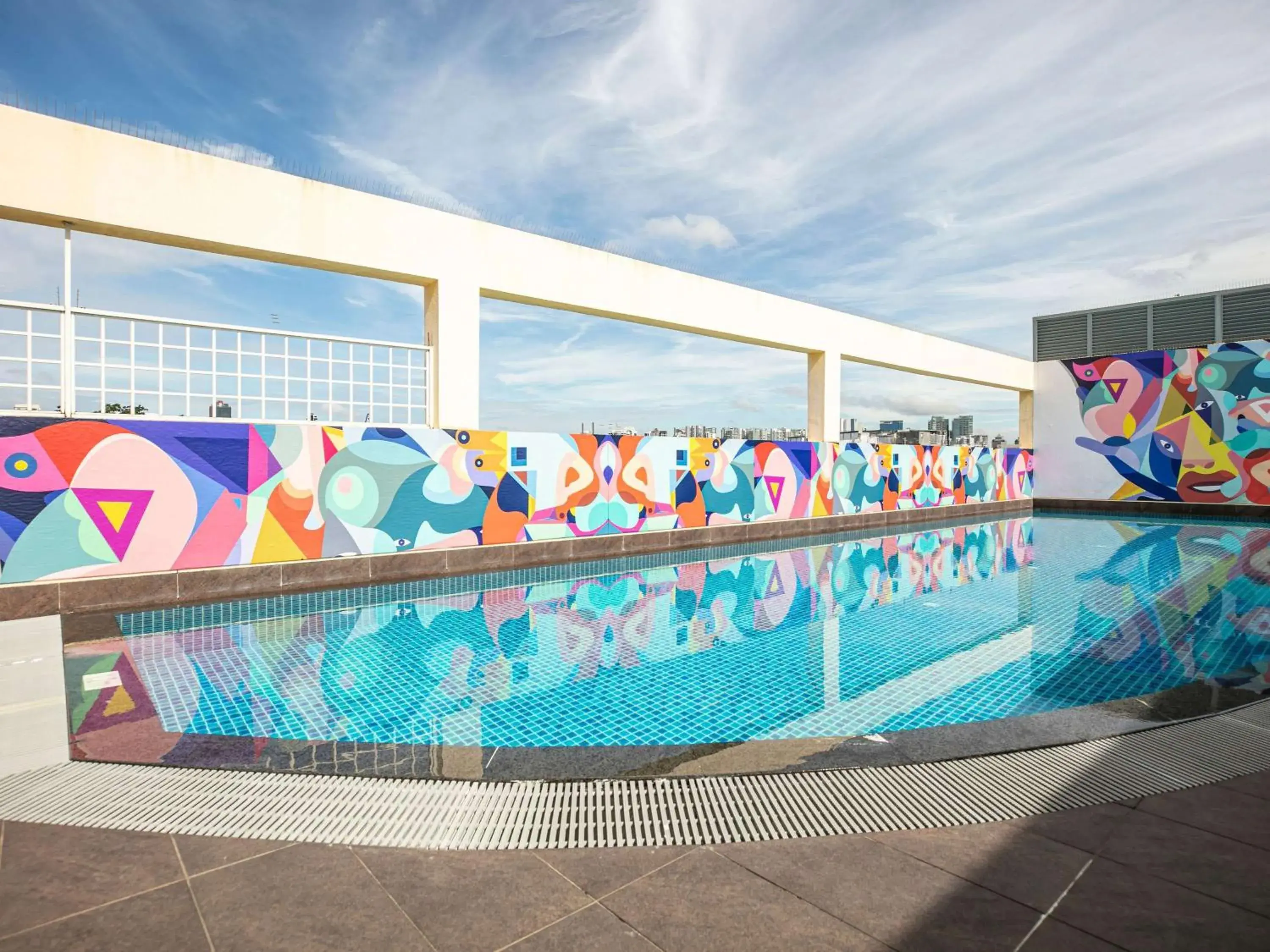 Pool view in ibis budget Singapore Selegie Pool view in ibis budget Singapore Selegie