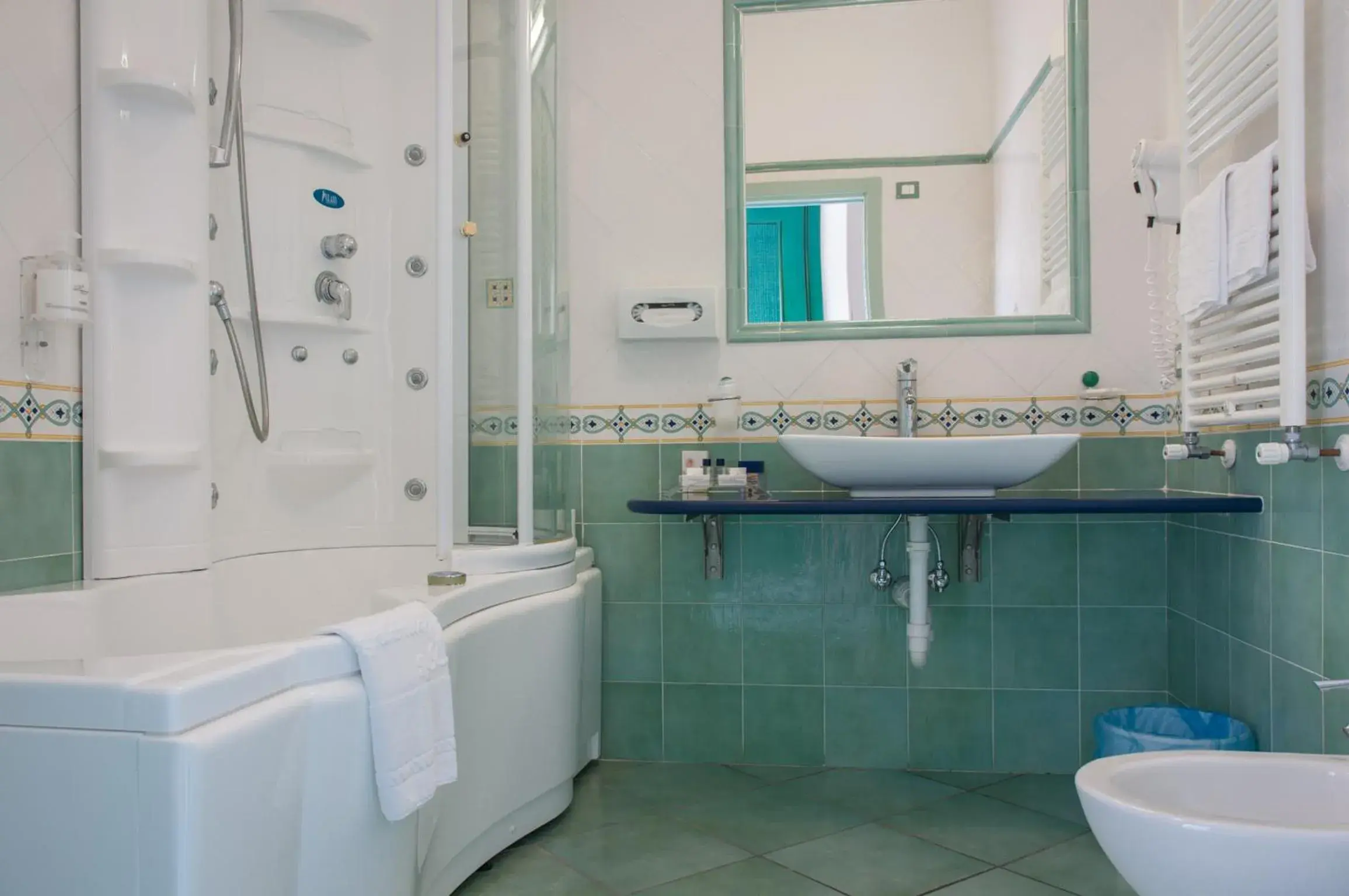 Bathroom in Borgo Romantica - Resort & Spa Bathroom in Borgo Romantica - Resort & Spa