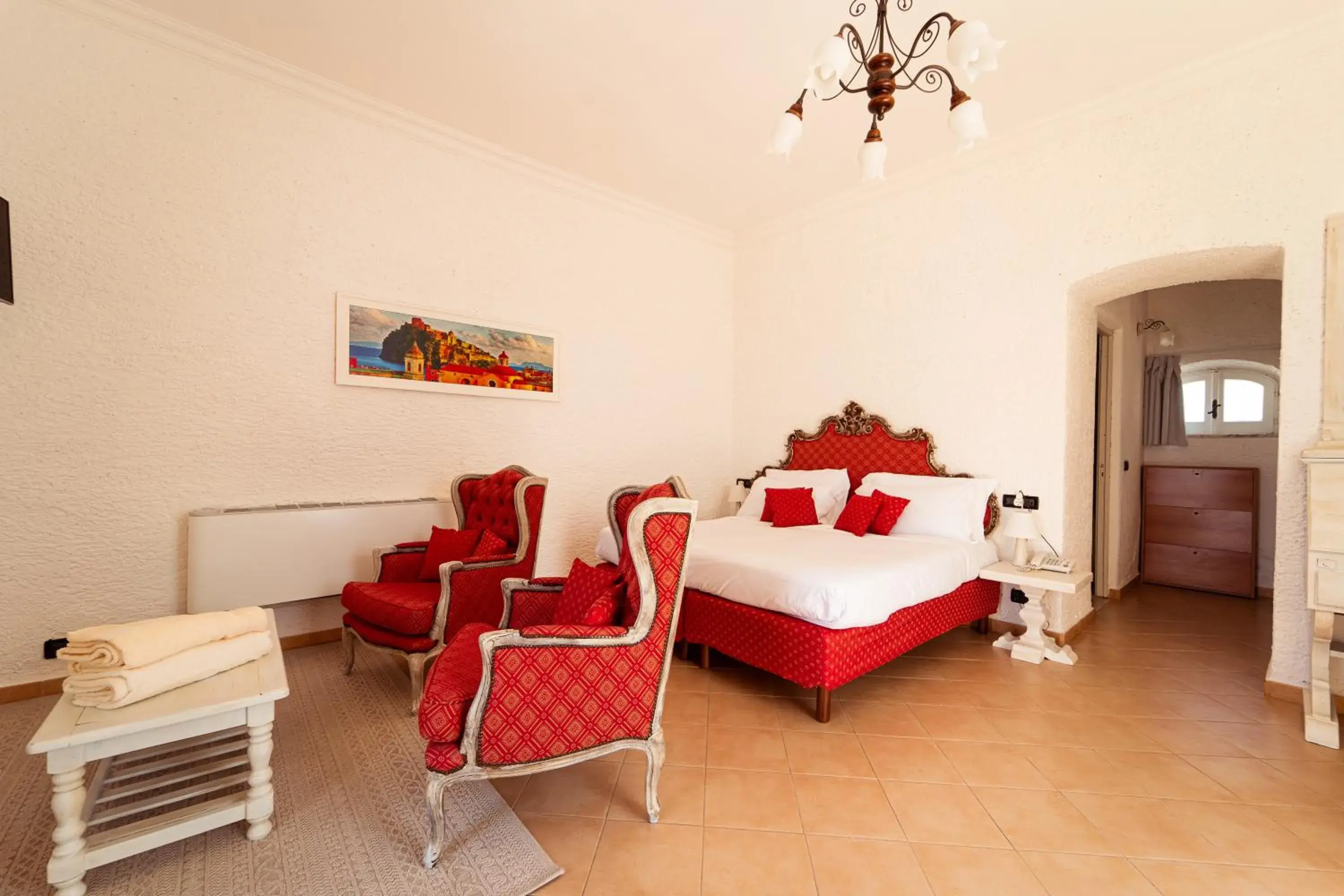 Junior Suite with Sea View and Access to Thermal Park - single occupancy in Borgo Romantica - Resort & Spa Junior Suite with Sea View and Access to Thermal Park - single occupancy in Borgo Romantica - Resort & Spa