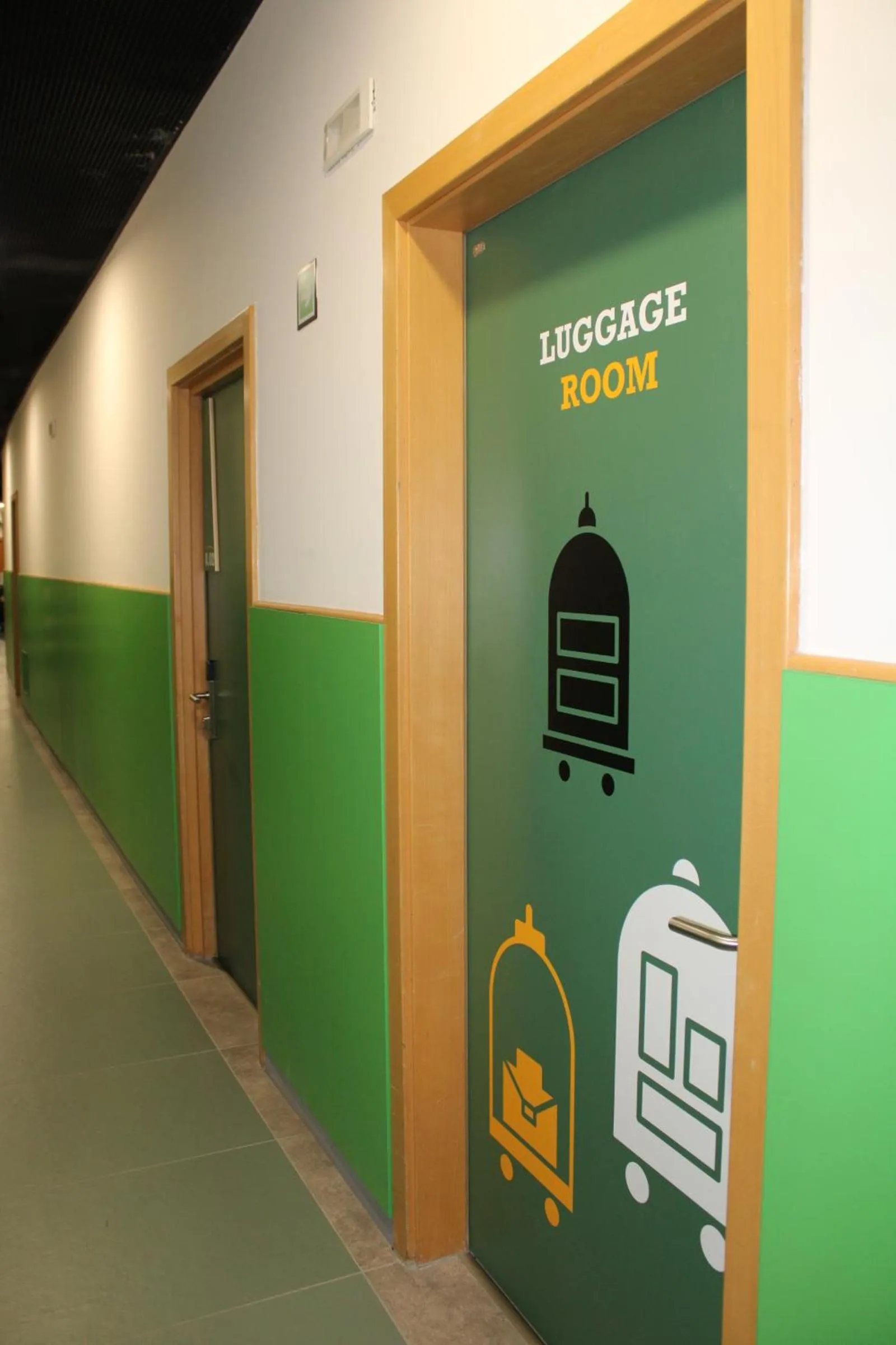 Decorative detail in Roma Scout Center