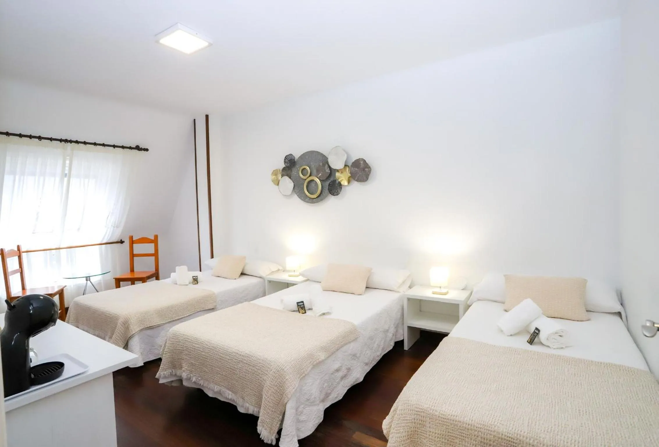 Bed in Pensión As Burgas