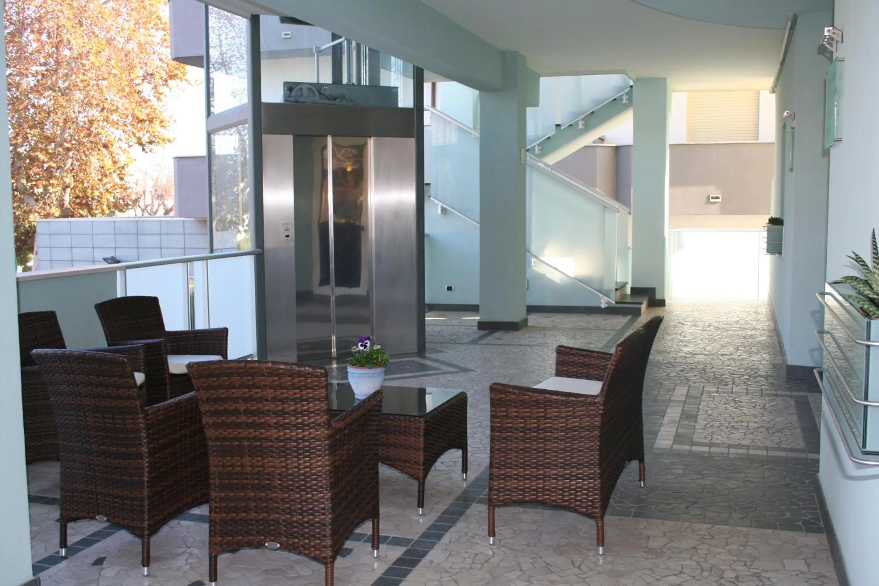 Balcony/Terrace in Hotel Diamante