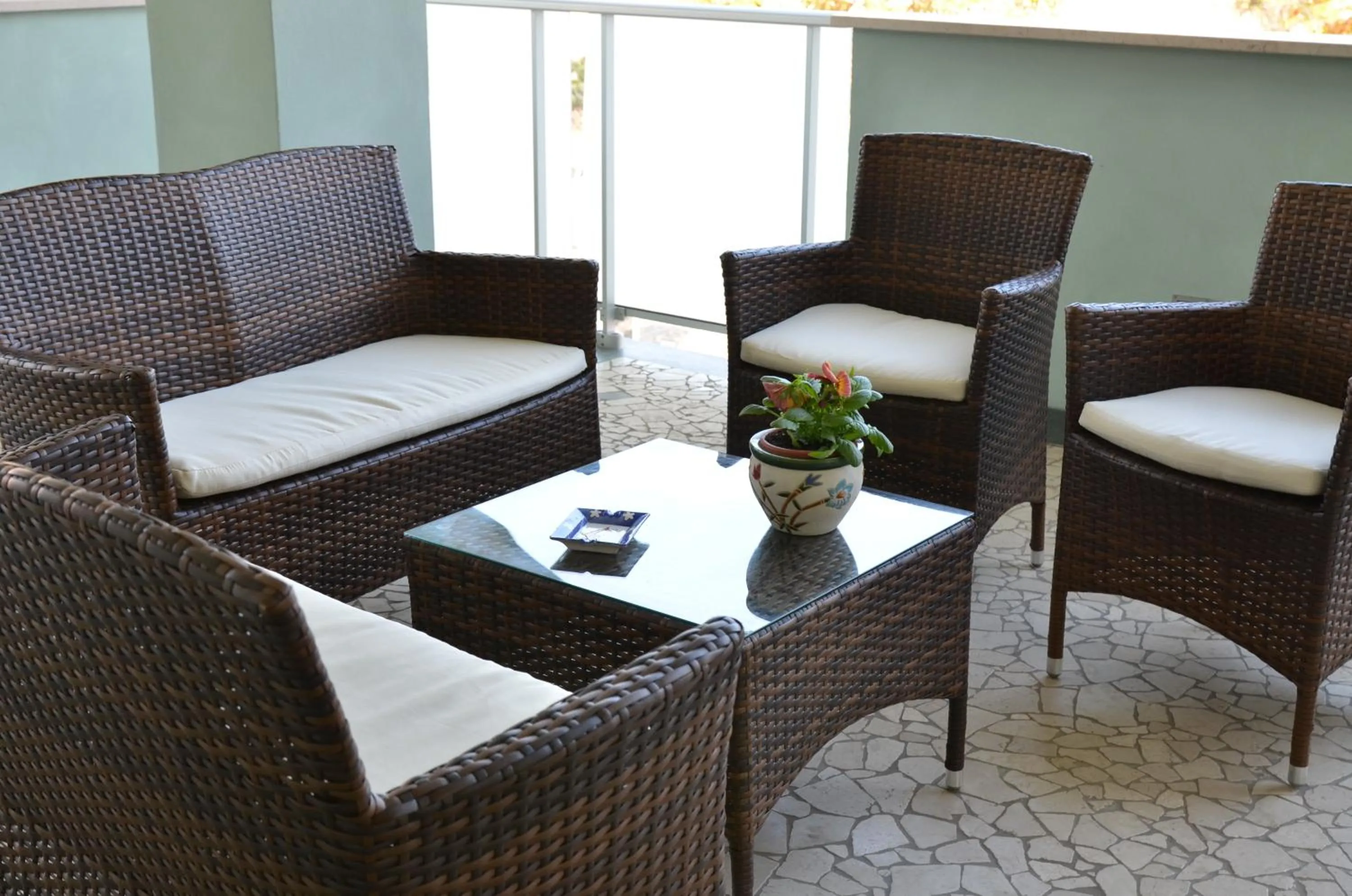 Balcony/Terrace in Hotel Diamante