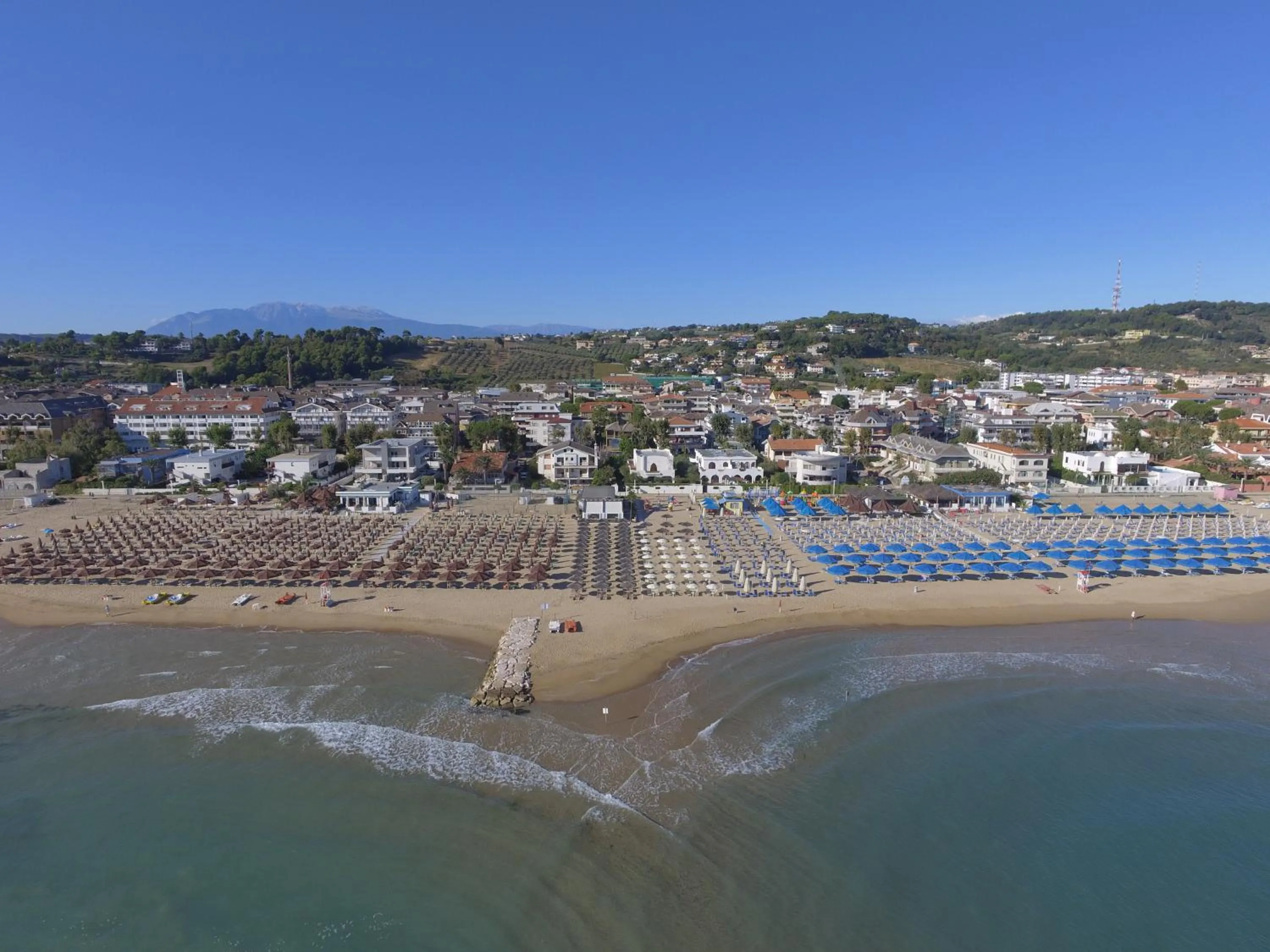 Bird's eye view in Hotel Diamante