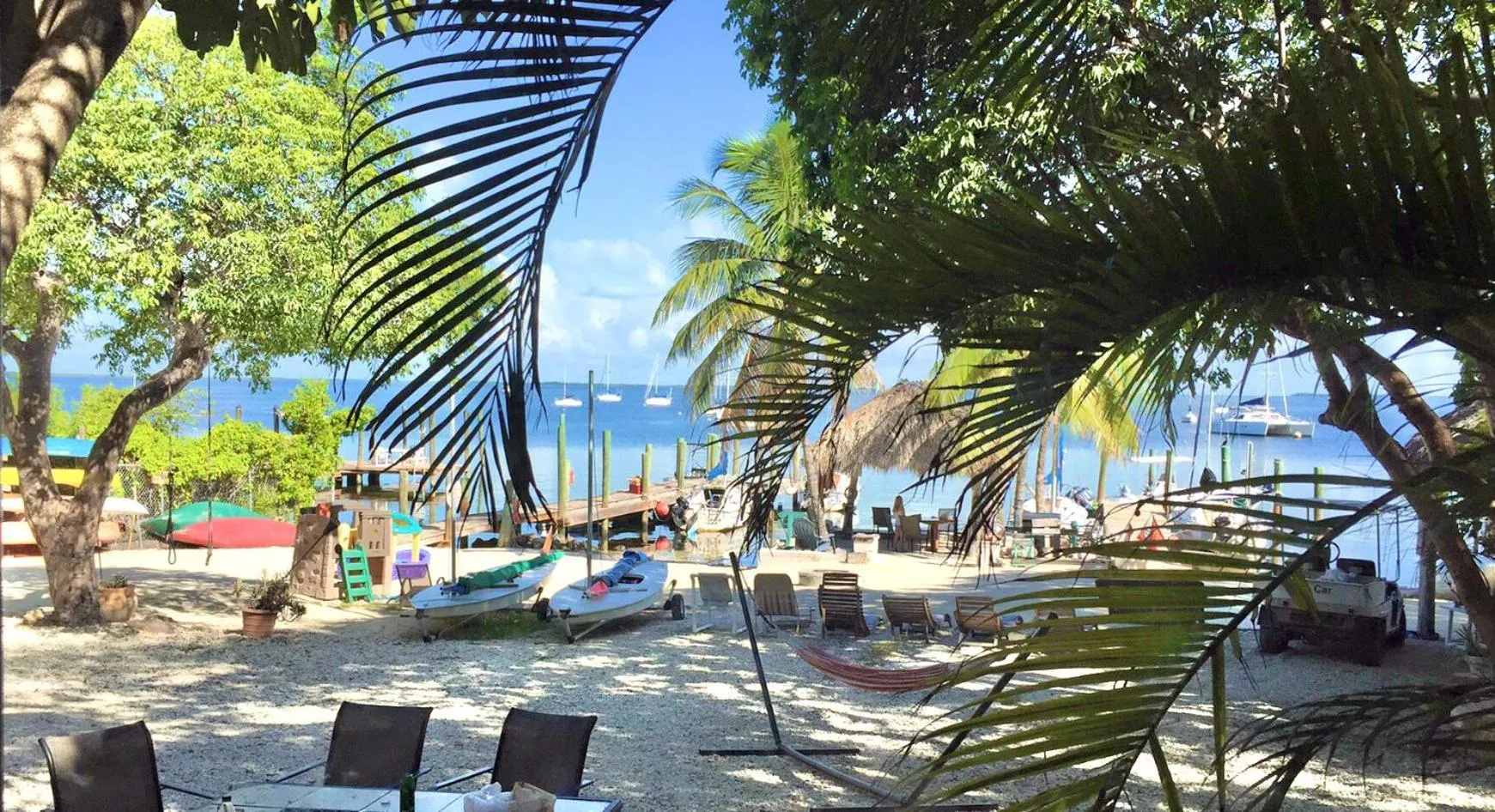 Beach in Key Largo Cottages