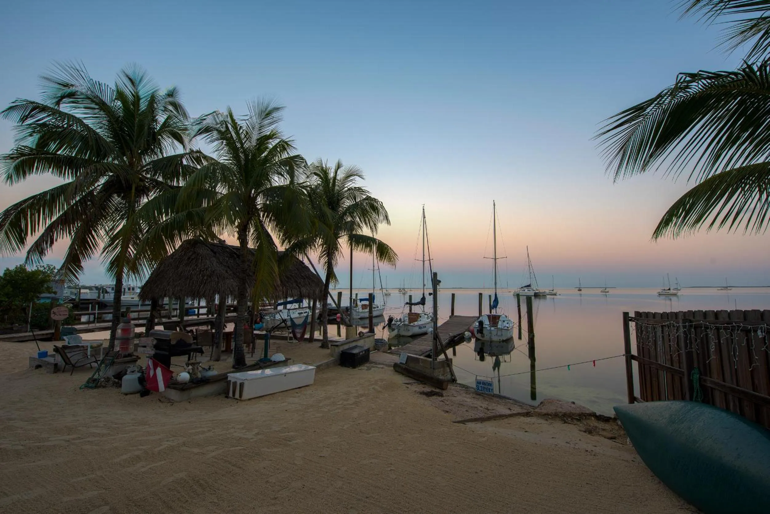 Beach in Key Largo Cottages